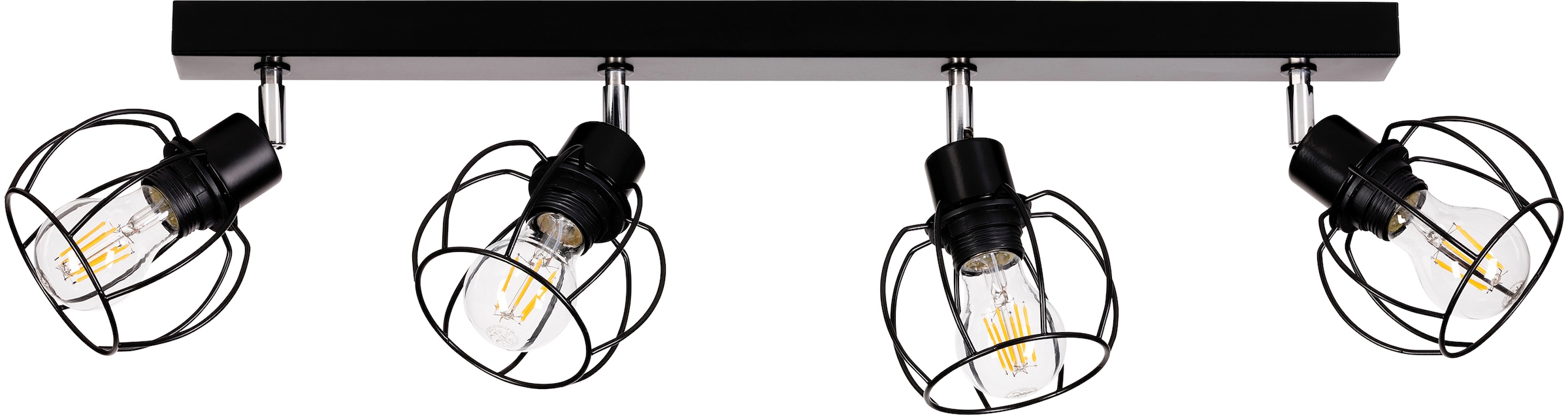 BRITOP LIGHTING Deckenleuchte »Phiphi«, 4 flammig, Leuchtmittel E27   ohne günstig online kaufen