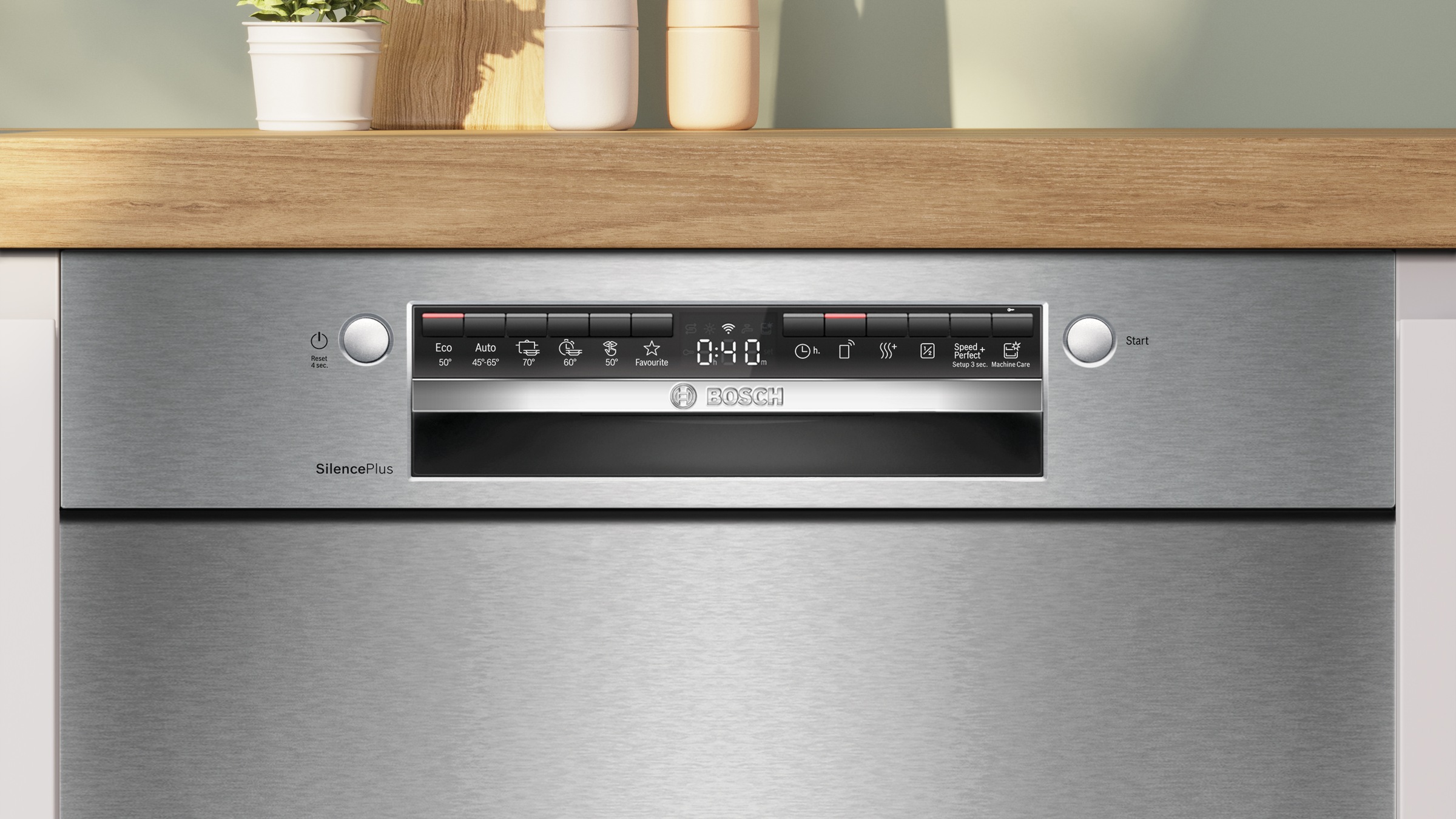 BOSCH Unterbaugeschirrspüler Serie 4 »SMU4EAS28E«, 13 Maßgedecke