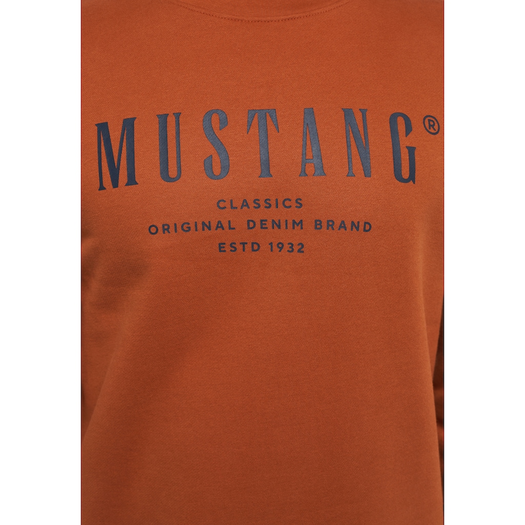 MUSTANG Sweatshirt »Ben CN LOGO«