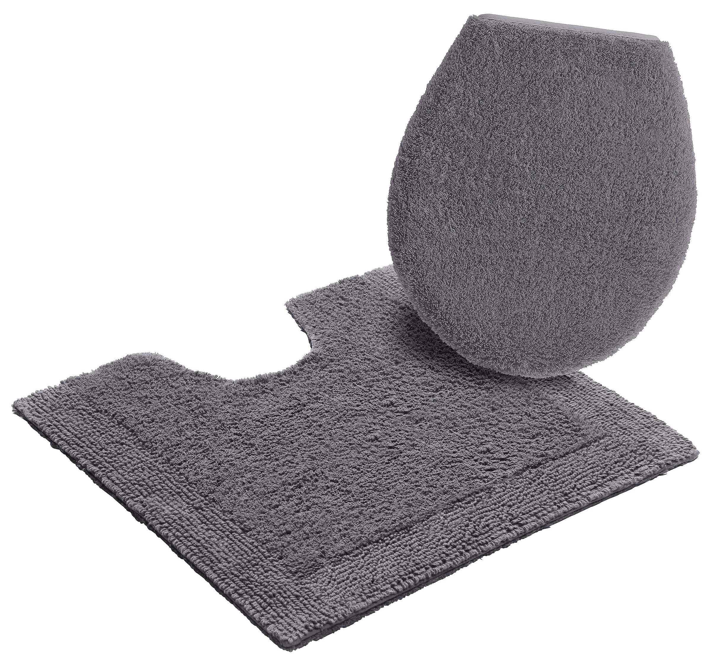 my home Badematte »Kapra, Badvorleger, Badezimmer Teppich«, beidseitig nutz günstig online kaufen