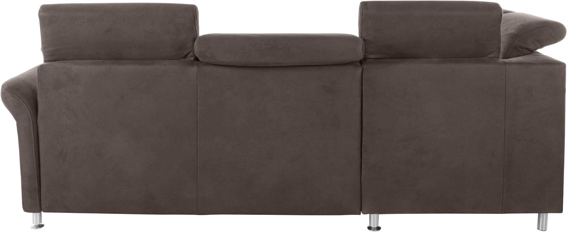 sit&more Ecksofa »Darwin L-Form«, inklusive Federkern, wahlweise mit Kopfteilverstellung, Bettfunktion