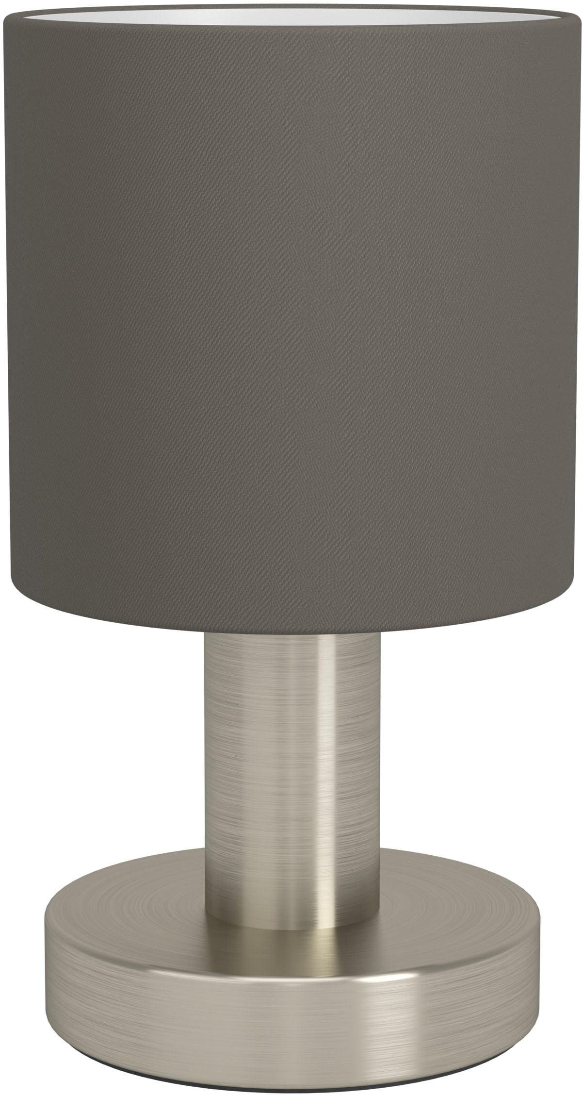 EGLO Tischleuchte »MONTETTO Tischlampe - Stahl - E14 - 1X40W - IP20« E14 1 Stk. Nachttischlampe, Schreibtischleuchte, Leselampe, H18 x Ø10 cm