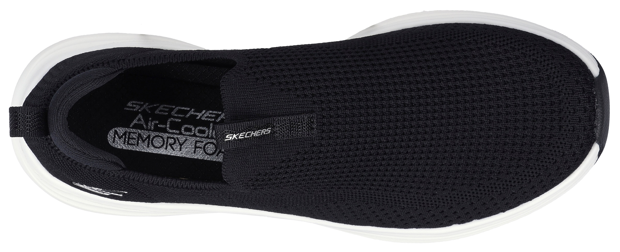 Skechers Slip-On Sneaker »VAPOR FOAM-TRUE CLASSIC«, Barfußschuh, Freizeitschuh, Komfortschuh mit gepolstertem Schaftrand