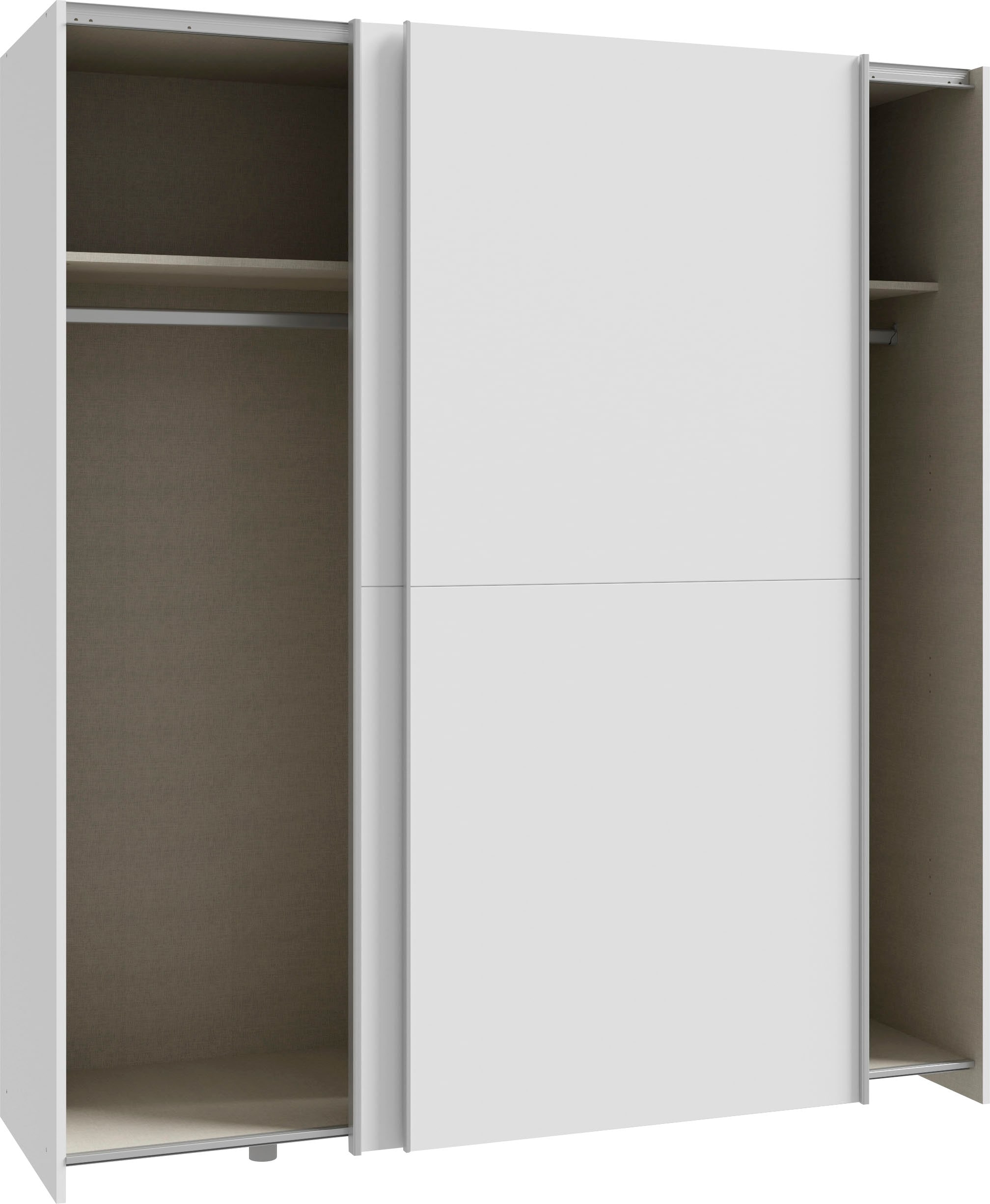 Home affaire Schwebetürenschrank »OTTOs Choice, 2 Schiebetüren, Made in Europe, stabil und zeitlos«, (5 Breiten: 120 -200cm, Höhe ca. 190cm), in verschiedenen Farben und Breiten