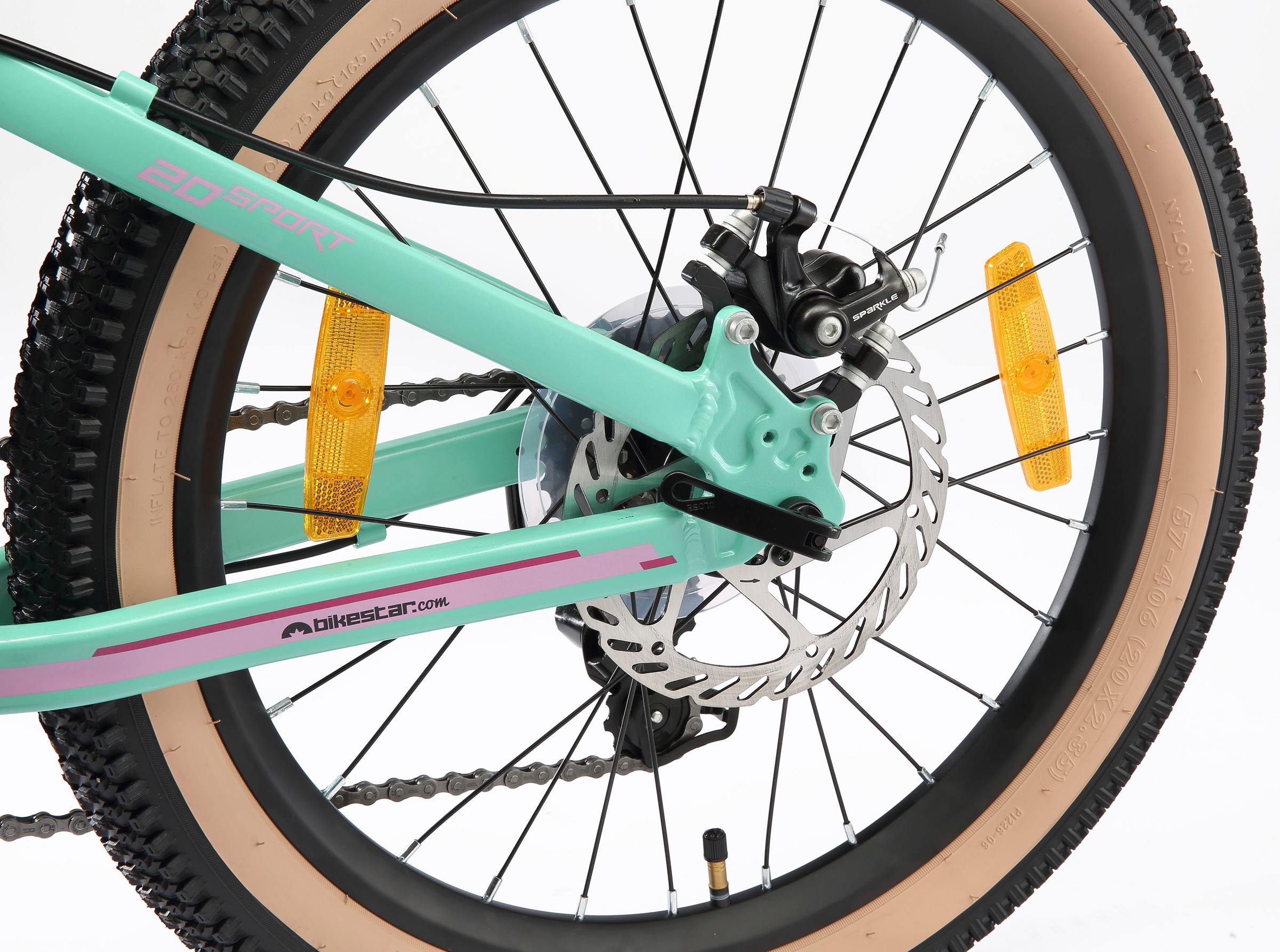 Bikestar Jugendfahrrad 7 Gang Shimano RD-TY21 Schaltwerk Kettenschaltung