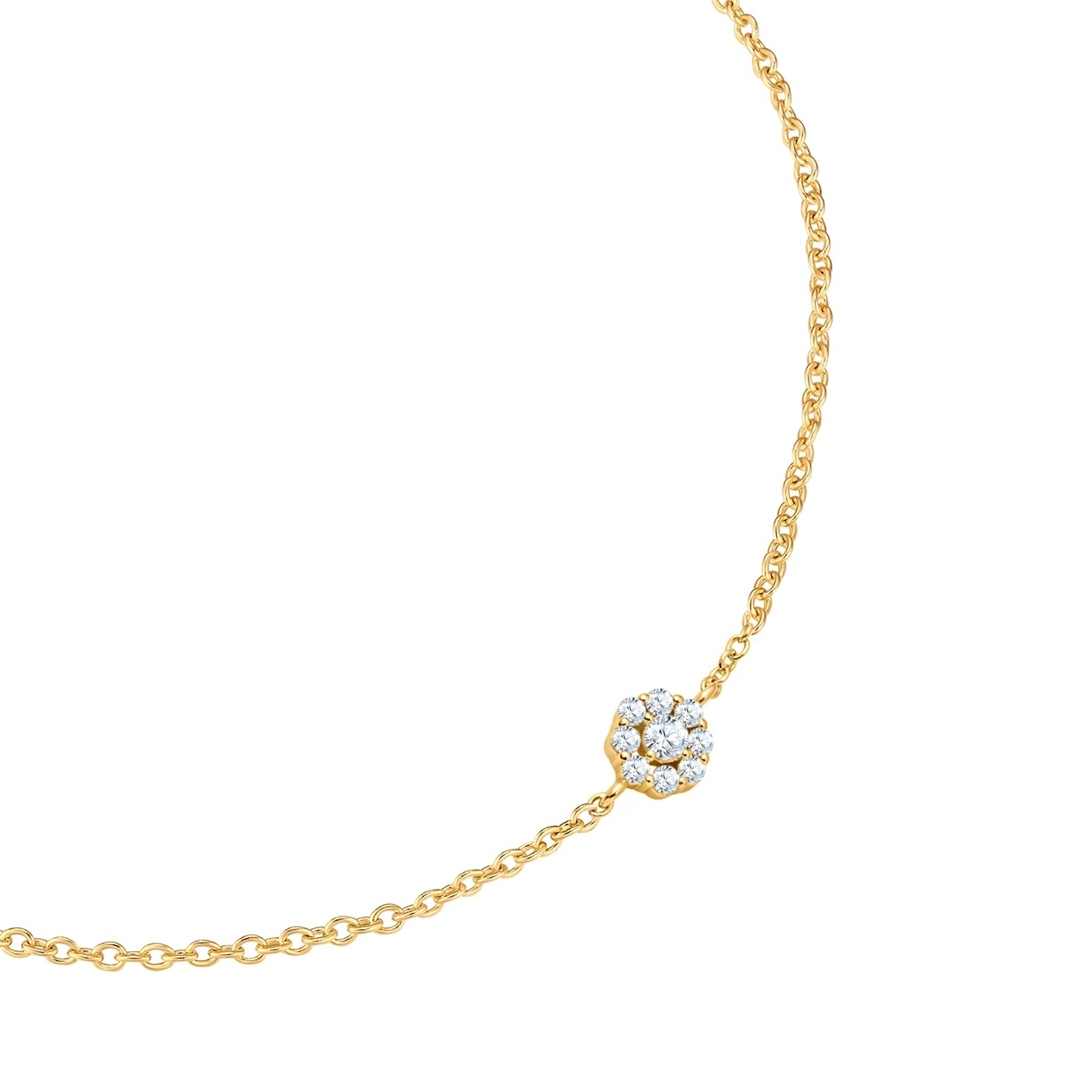 Glanzstücke München Gliederarmband »GSM4005«, (1 tlg.), mit Zirkonia