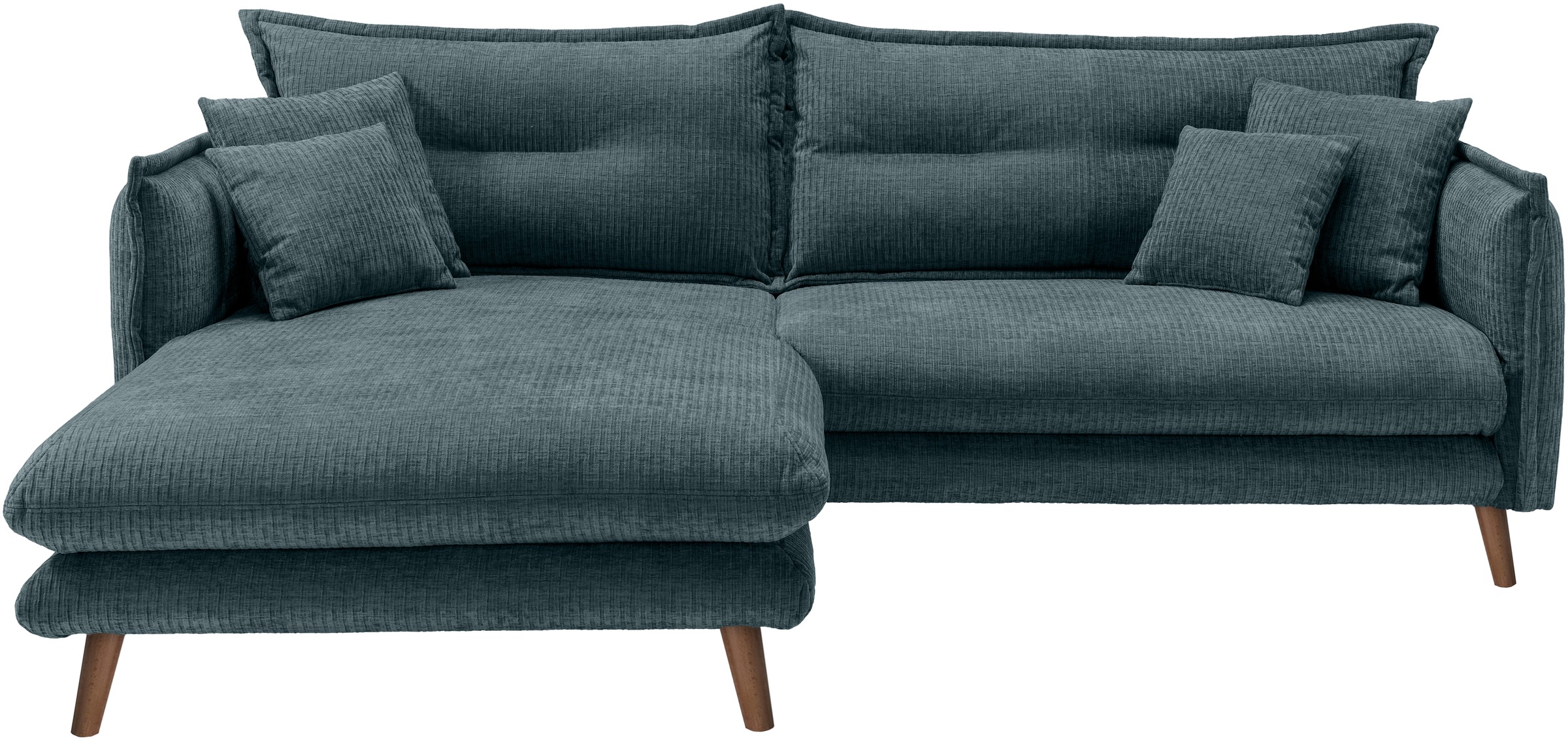 INOSIGN Ecksofa »Lazio modern und bequem, schmale Armlehnen, tolle Detailve günstig online kaufen