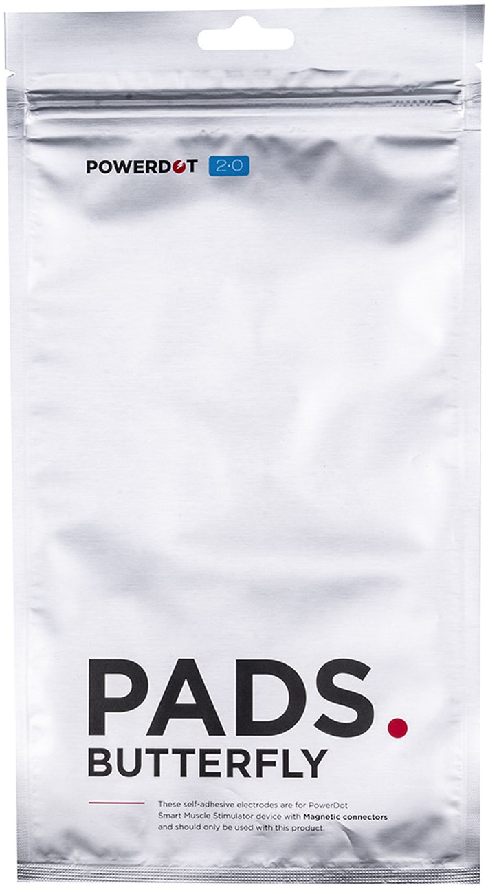 Therabody EMS-Gerät »PowerDot MAGNETIC PAD RED 2.0 Elektrodenpad« Ersatzpads für PowerDot Uno und Duo