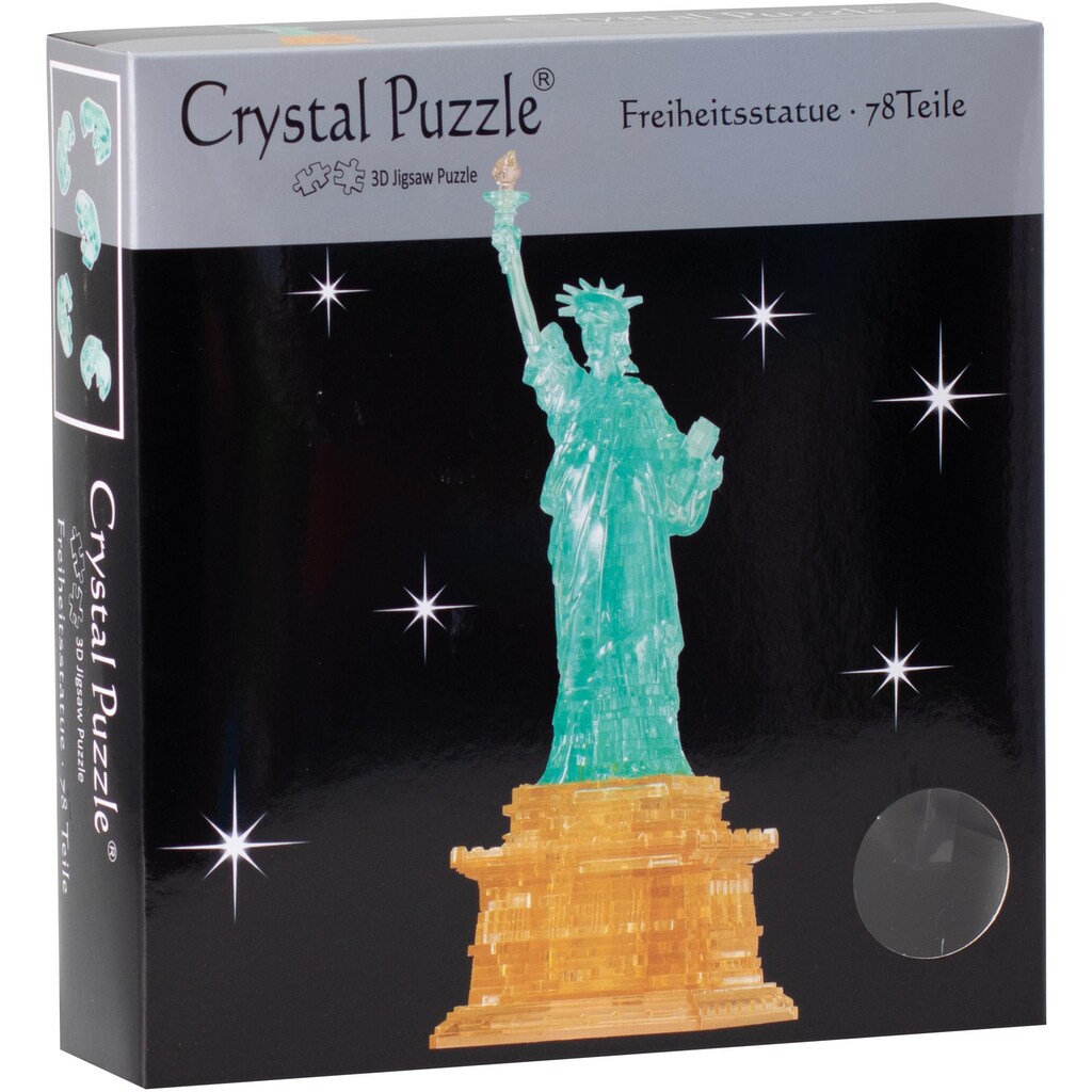 HCM KINZEL 3D-Puzzle »Crystal Puzzle, Freiheitsstatue«
