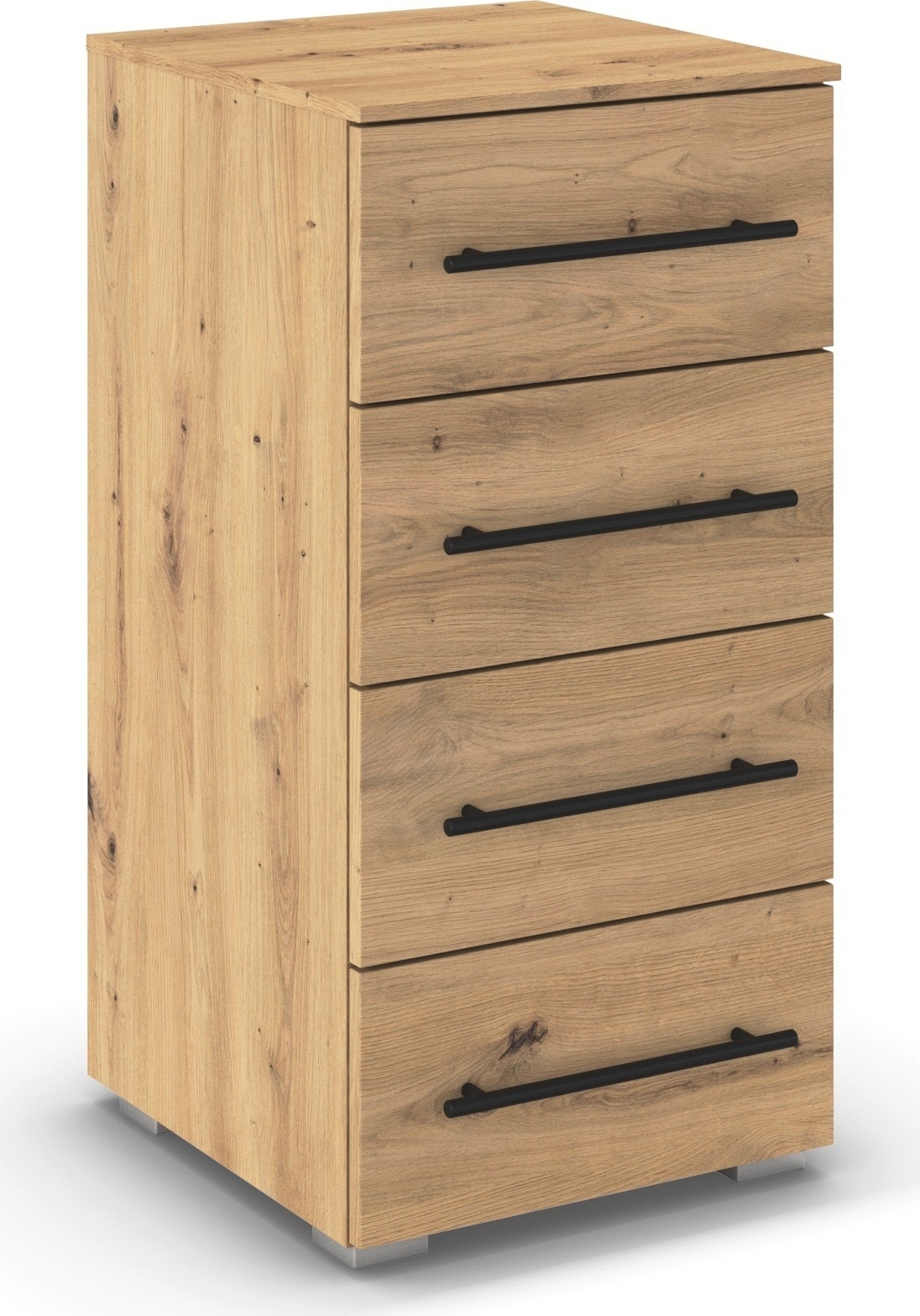 rauch Schubkastenkommode »Sideboard Schubladenkommode AVOLA mit Dekorfront« Breite 40 cm inkl. Soft-Close-Funktion,  mit 4 geräumigen Schubladen für viel Stauraum MADE IN GERMANY
