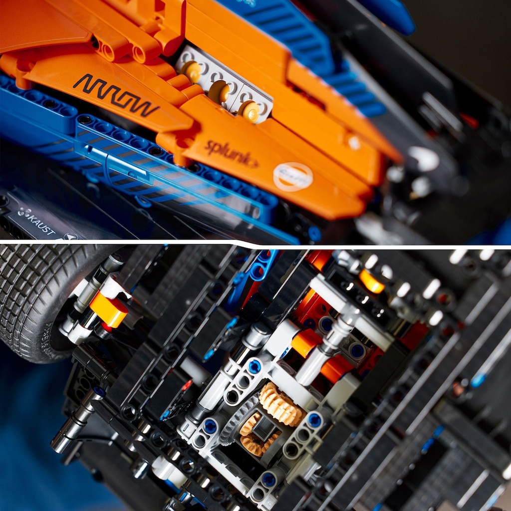 LEGO® Konstruktionsspielsteine »McLaren Formel 1™ Rennwagen (42141), LEGO® Technic«, (1432 St.)