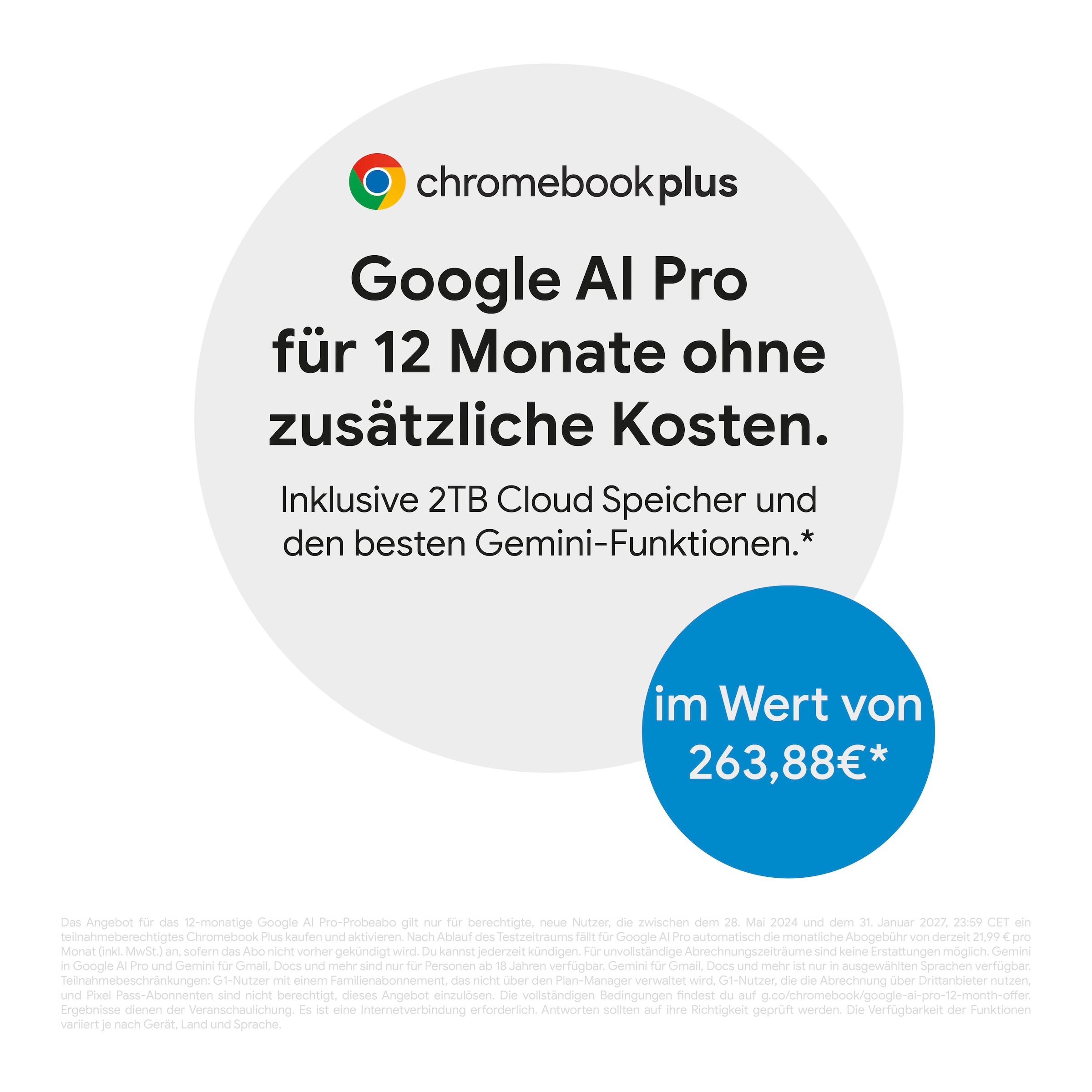 Acer Chromebook »Chromebook Plus 514 (CB514-4H-364N)« 35,56 cm / 14 ″ Intel Core i3 UHD Graphics 256 GB SSD ChromeOS