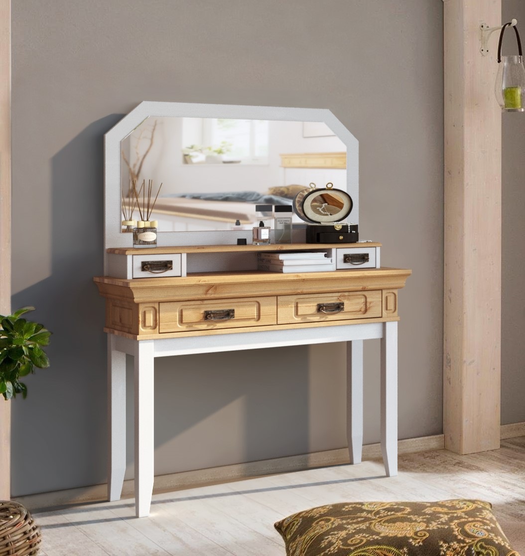 OTTO home Schminktisch »Vinales, Konsole für den Flur« Aus massiver Kiefer, günstig online kaufen