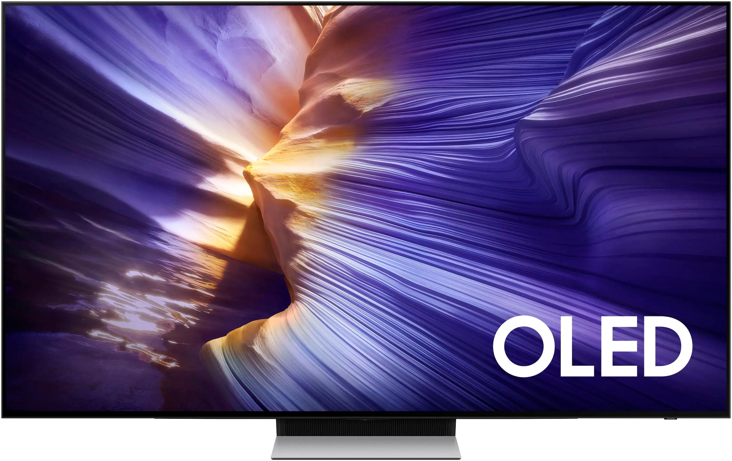 Samsung OLED-Fernseher »GQ77S90FAE«, 4K Ultra HD, Smart-TV, HDR+ & Glare Free, Dolby Atmos & AI Sound, Gaming Hub, bis zu 144Hz