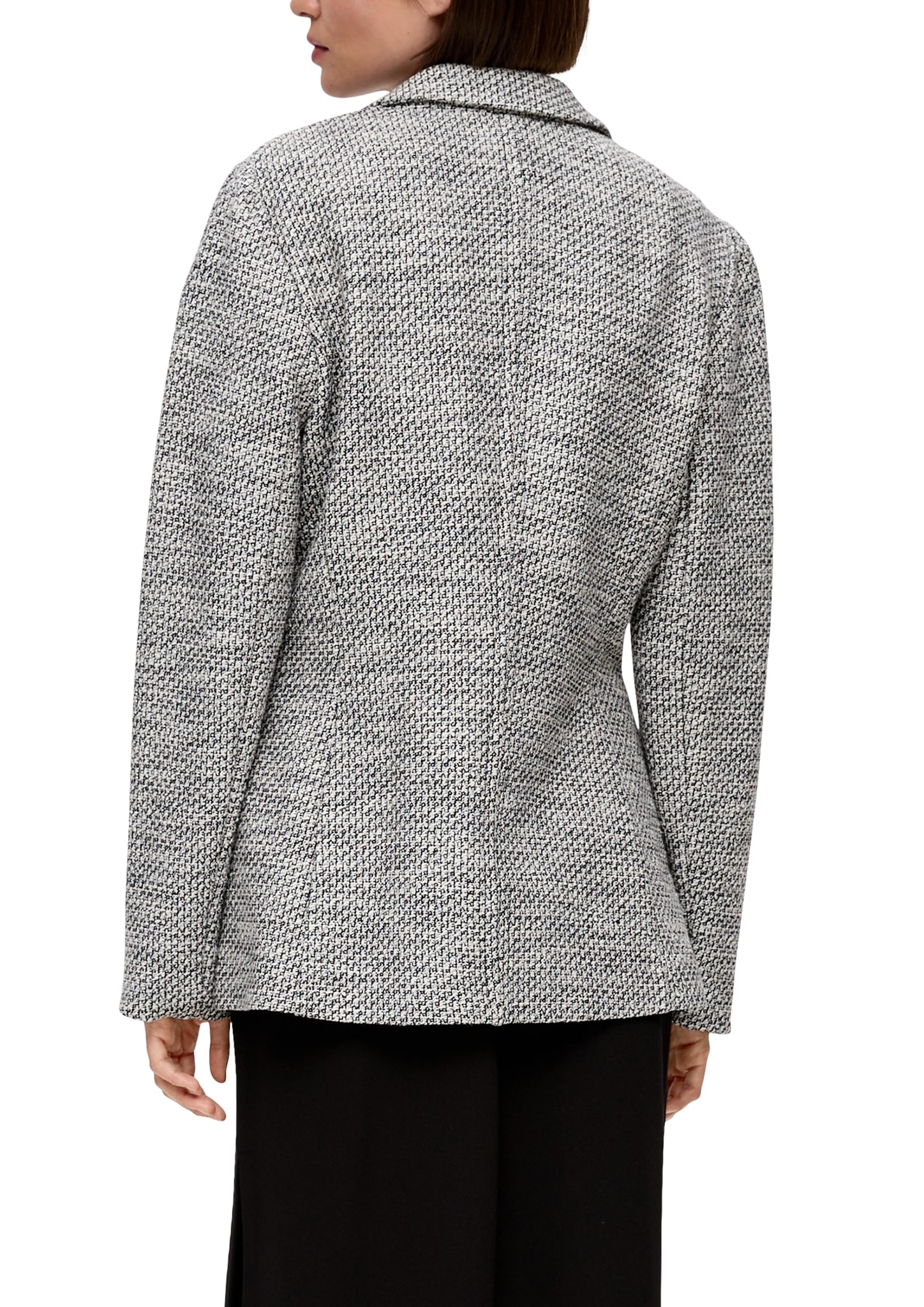 s.Oliver BLACK LABEL Kurzblazer, mit Pattentaschen vorne