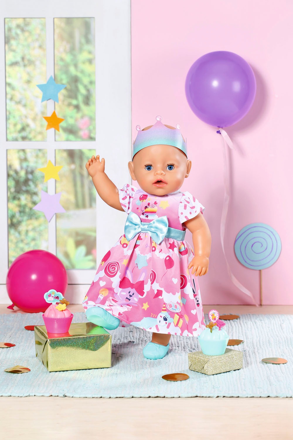 Baby Born Puppenkleidung »Deluxe Geburtstag, 43 cm«