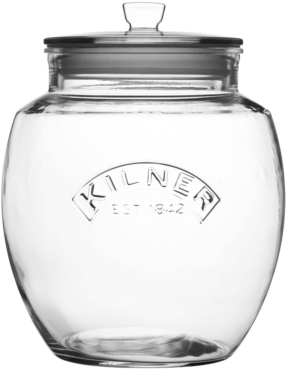 KILNER Vorratsglas, (1 tlg.), mit luftdichtem Deckel, 4 Liter