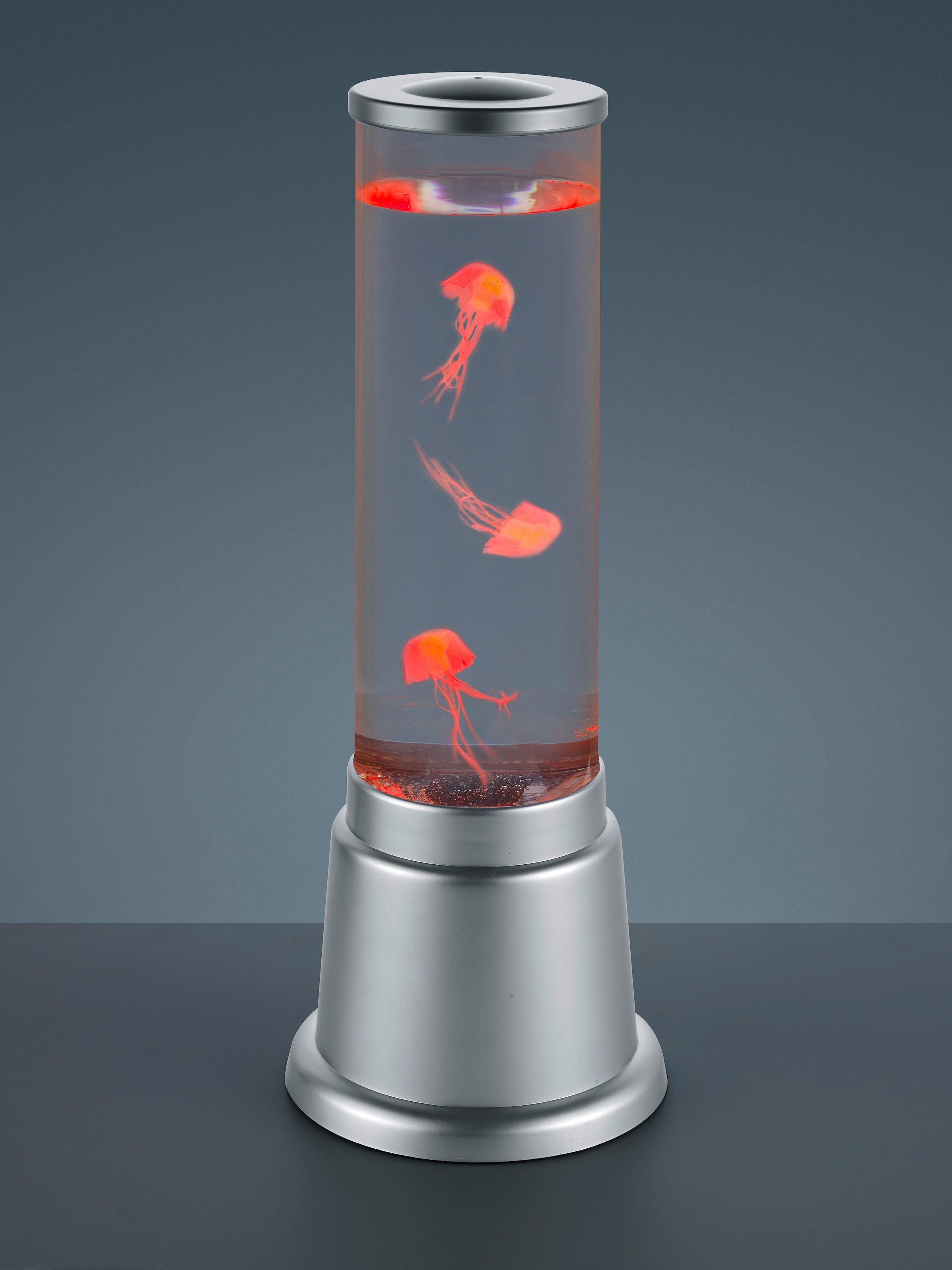 TRIO Leuchten LED Tischleuchte »Jelly«, 1 flammig-flammig, Wassersäule mit Deko Quallen, Dekoleuchte, RGB-Farbwechsler