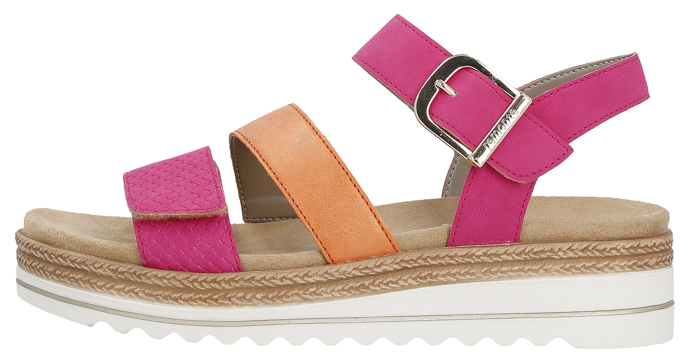 Remonte Keilsandalette  Keilabsatz, Sommerschuh, Sandale in veganer Verarbeitung