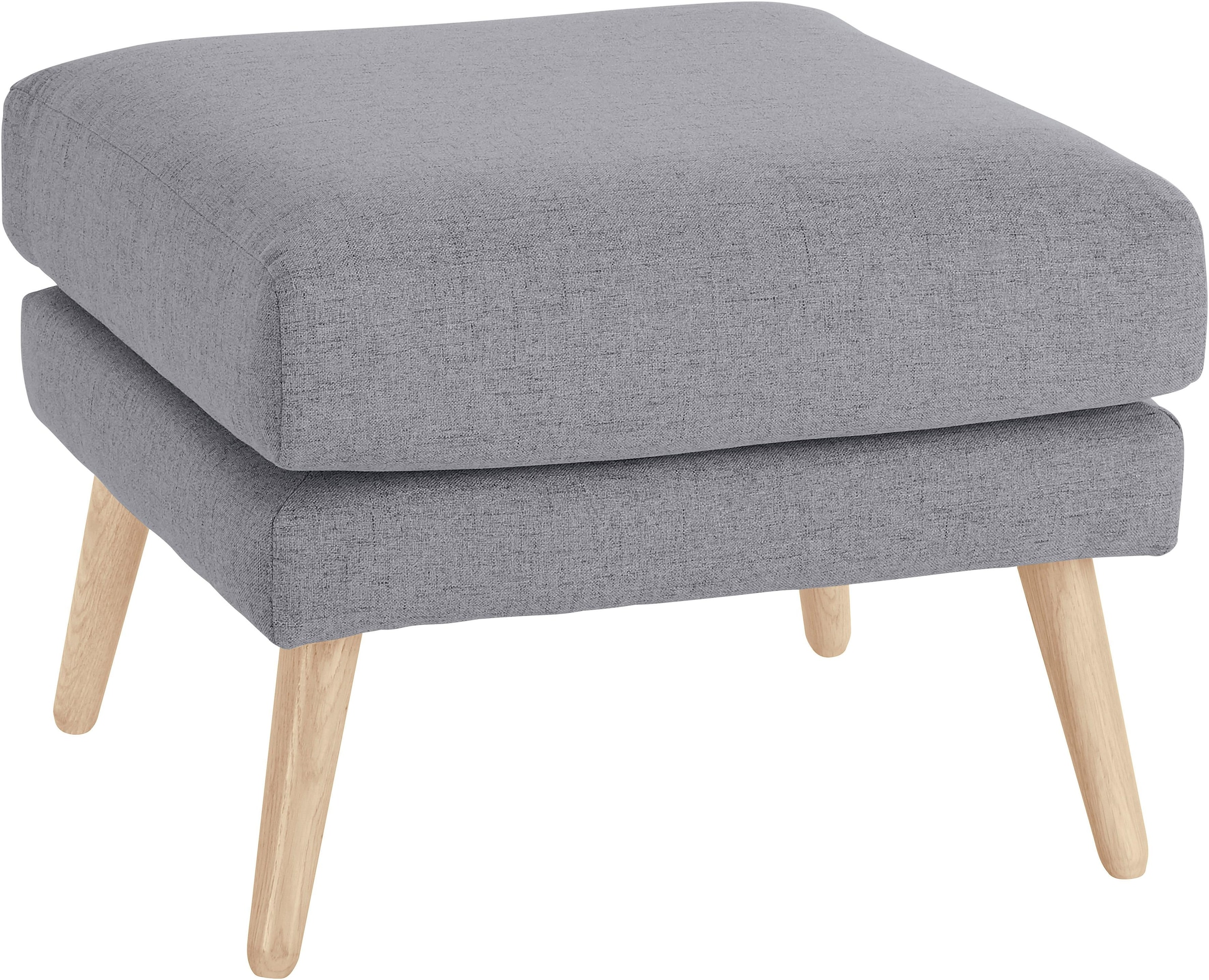 OTTO home Hocker »Bille« mit Eiche-Beinen, Design by Morten Georgsen