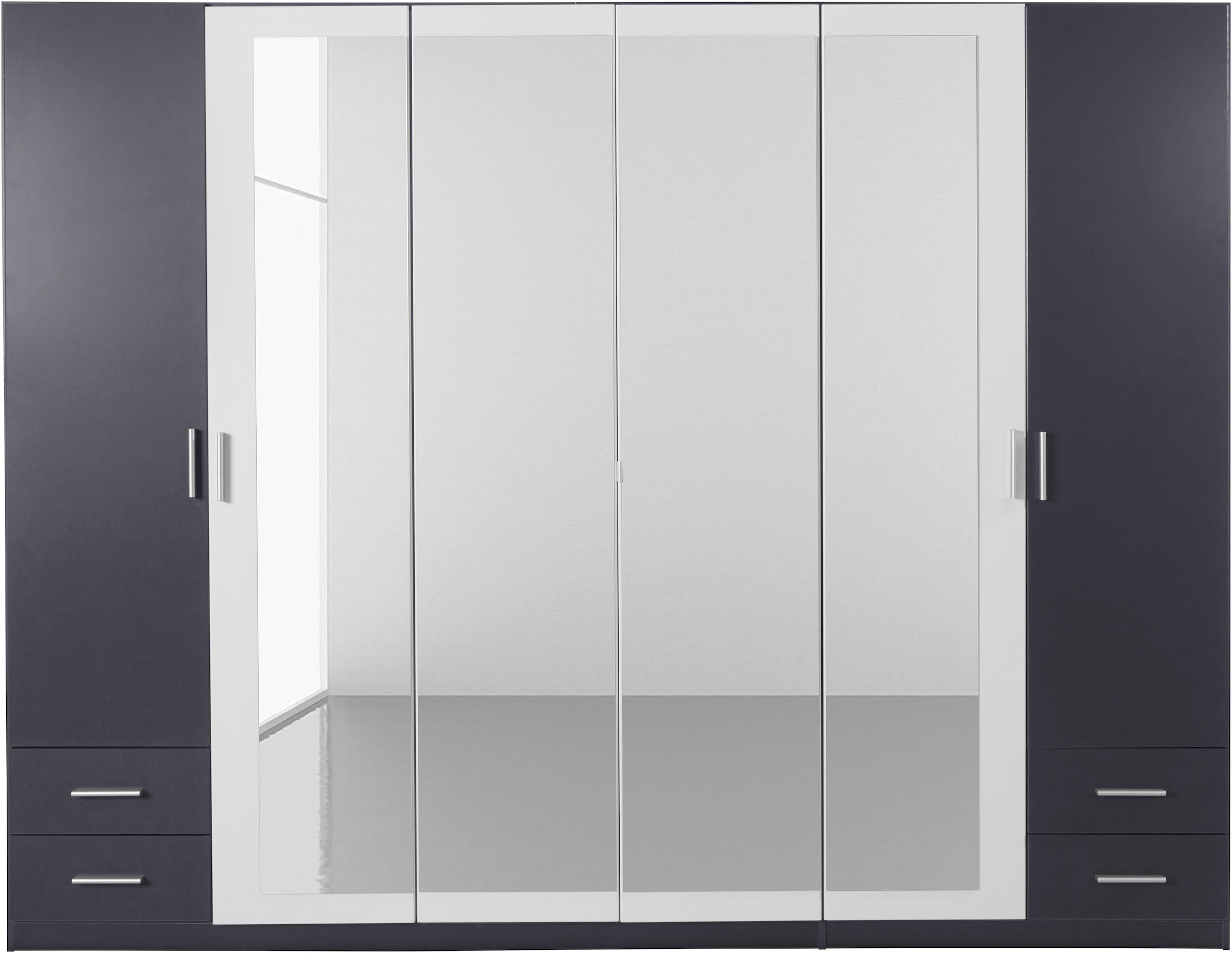 rauch Drehtürenschrank »Flexx«, mit 4 Schubkästen