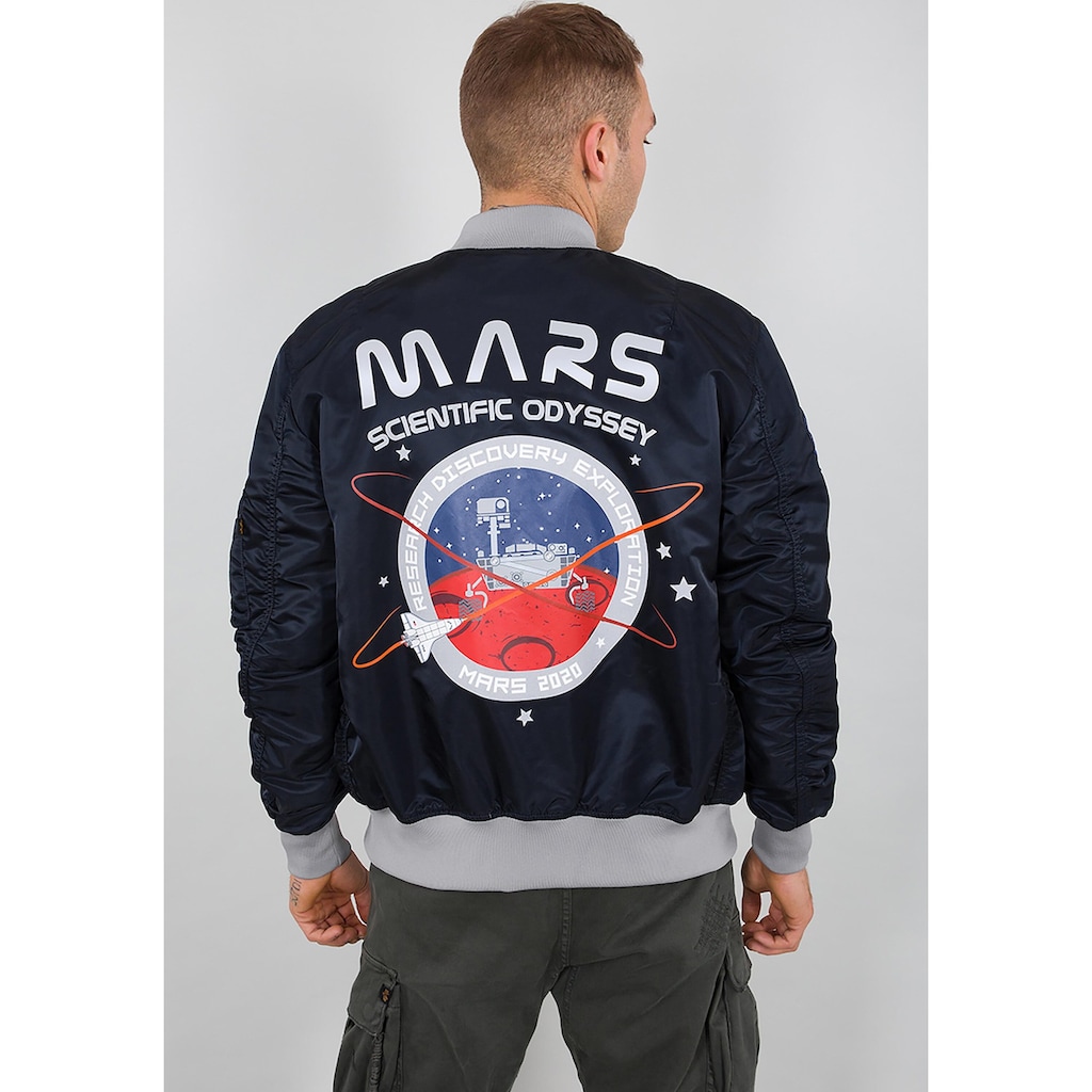 Alpha Industries Bomberjacke »Alpha Industries Men - Flight Jackets MA-1 LW Mission To Mars«