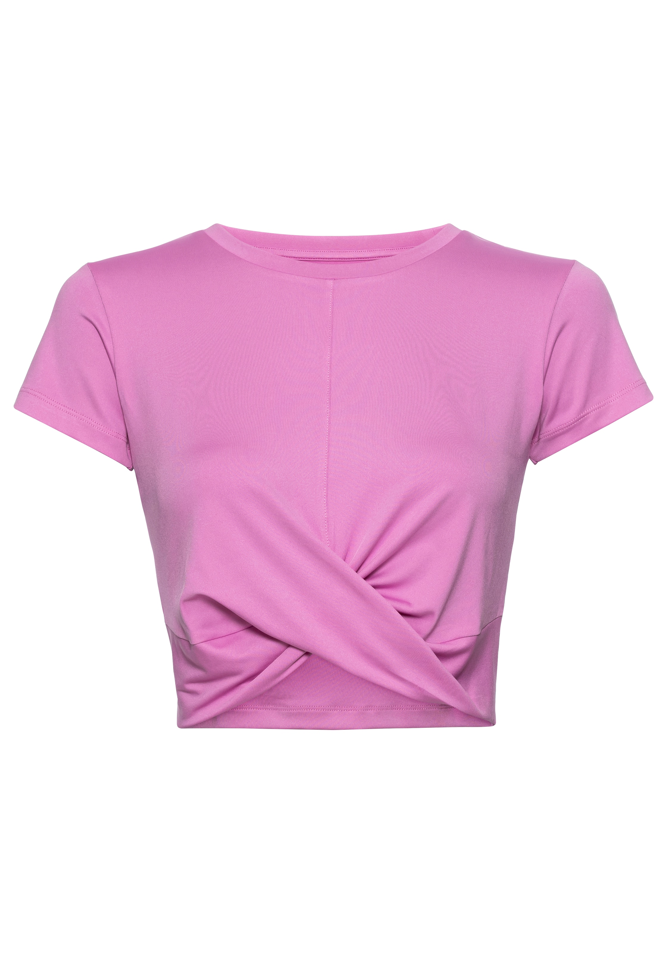 LASCANA ACTIVE T-Shirt, Sportshirt in Wickeloptik