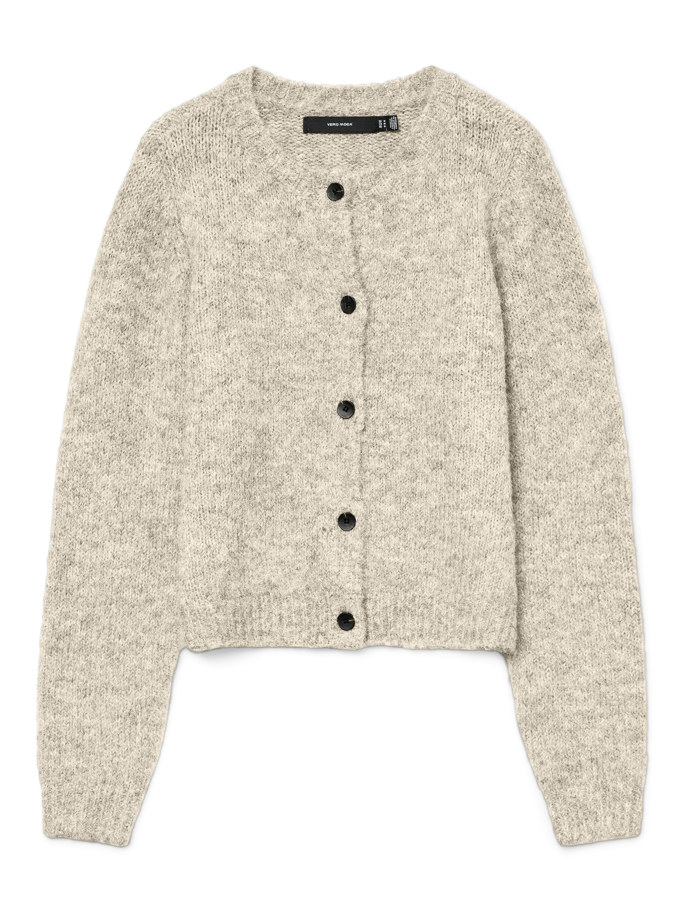 Vero Moda Strickjacke »VMNOVAH LS O-NECK BUTTON CARDI GA NOOS«