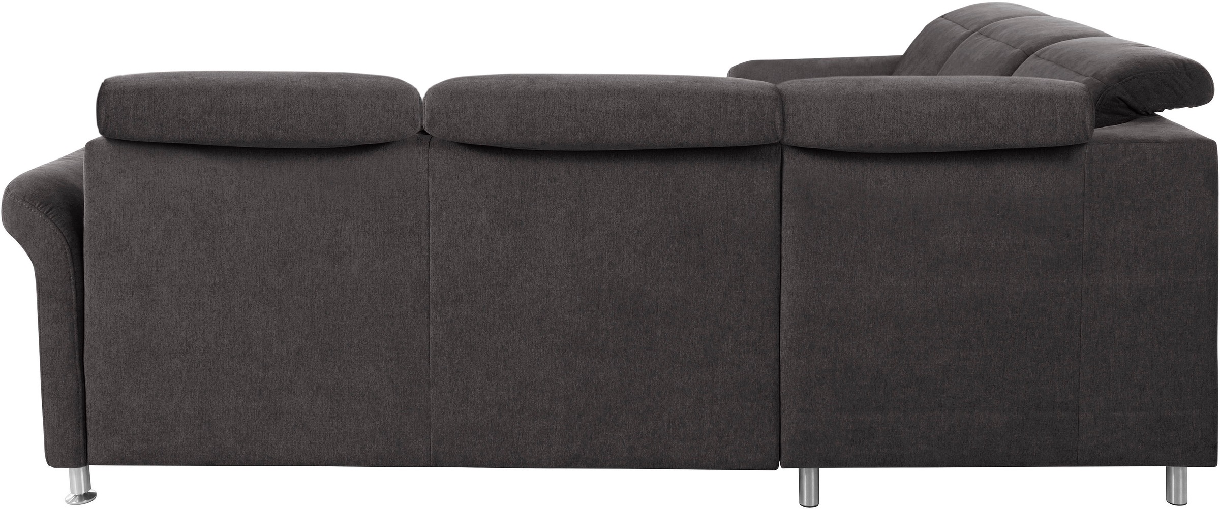 sit&more Ecksofa »Darwin L-Form«, inklusive Federkern, wahlweise mit Kopfteilverstellung, Bettfunktion
