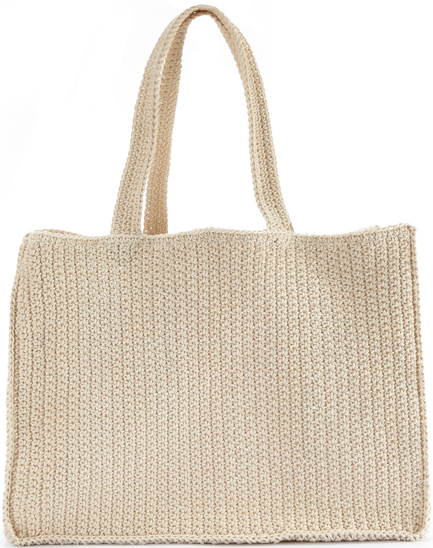 Vivance Shopper »Strandtasche«, Handtasche, Schultertasche, Henkeltasche, Sommertasche