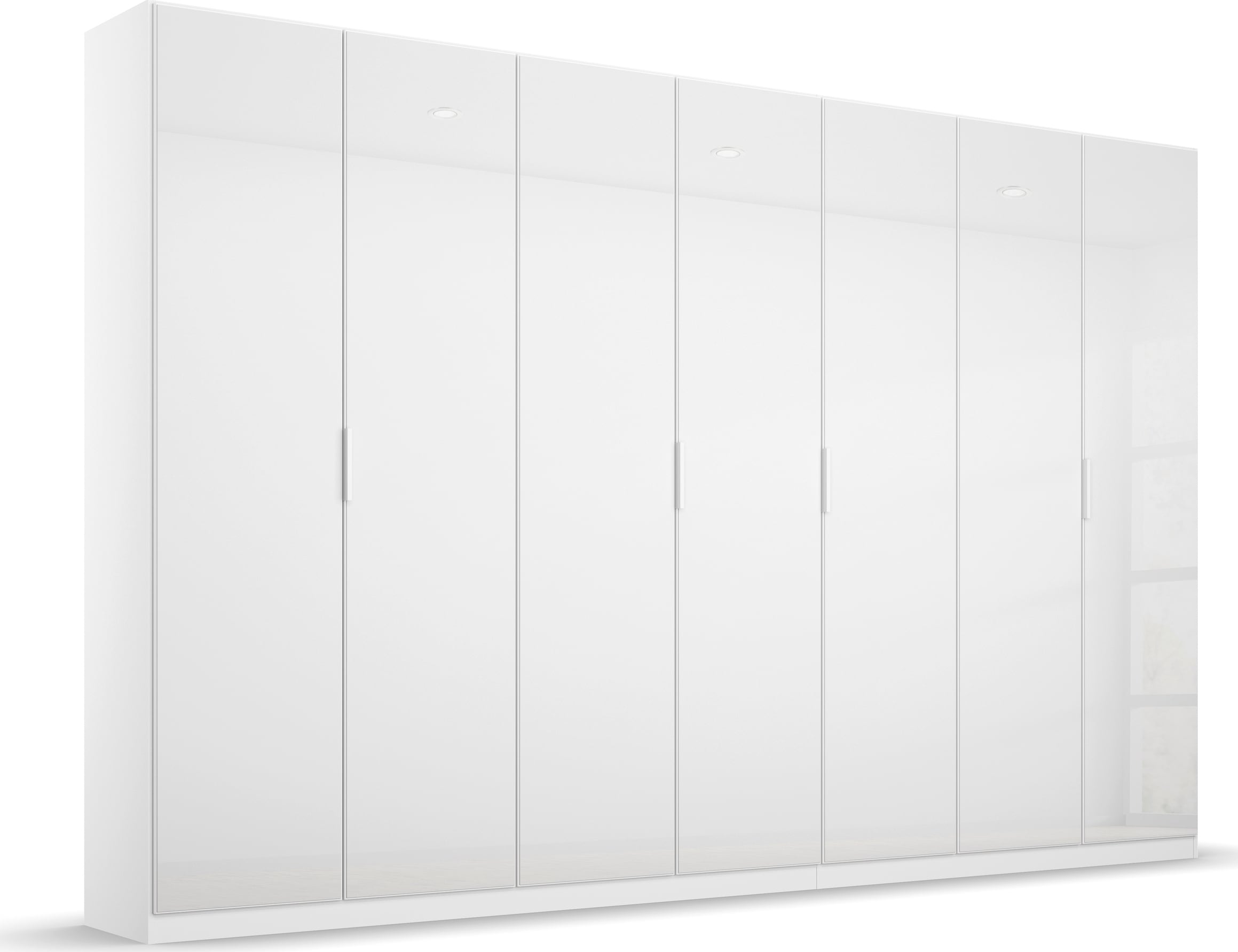rauch Drehtürenschrank »Kleiderschrank Schrank Garderobe KOLUNA mit hochwertiger Glasfront«, inkl. 2 Innenschubladen sowie extra Einlegeböden MADE IN GERMANY