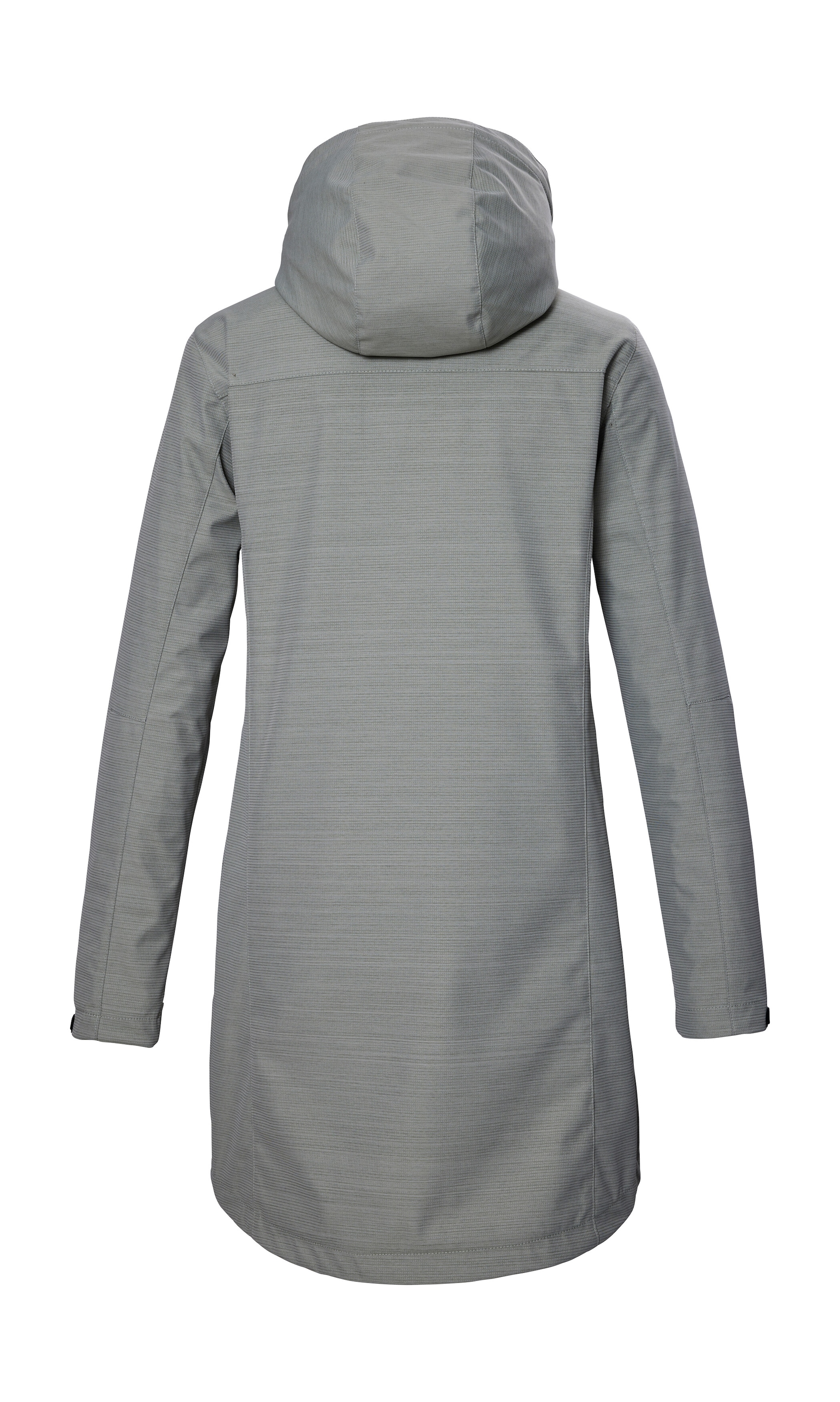 Killtec Softshellparka »KOS 57 WMN SFTSHLL PRK«, Wasserabweisender, atmungsaktiver Parka mit abnehmbarer Kapuze