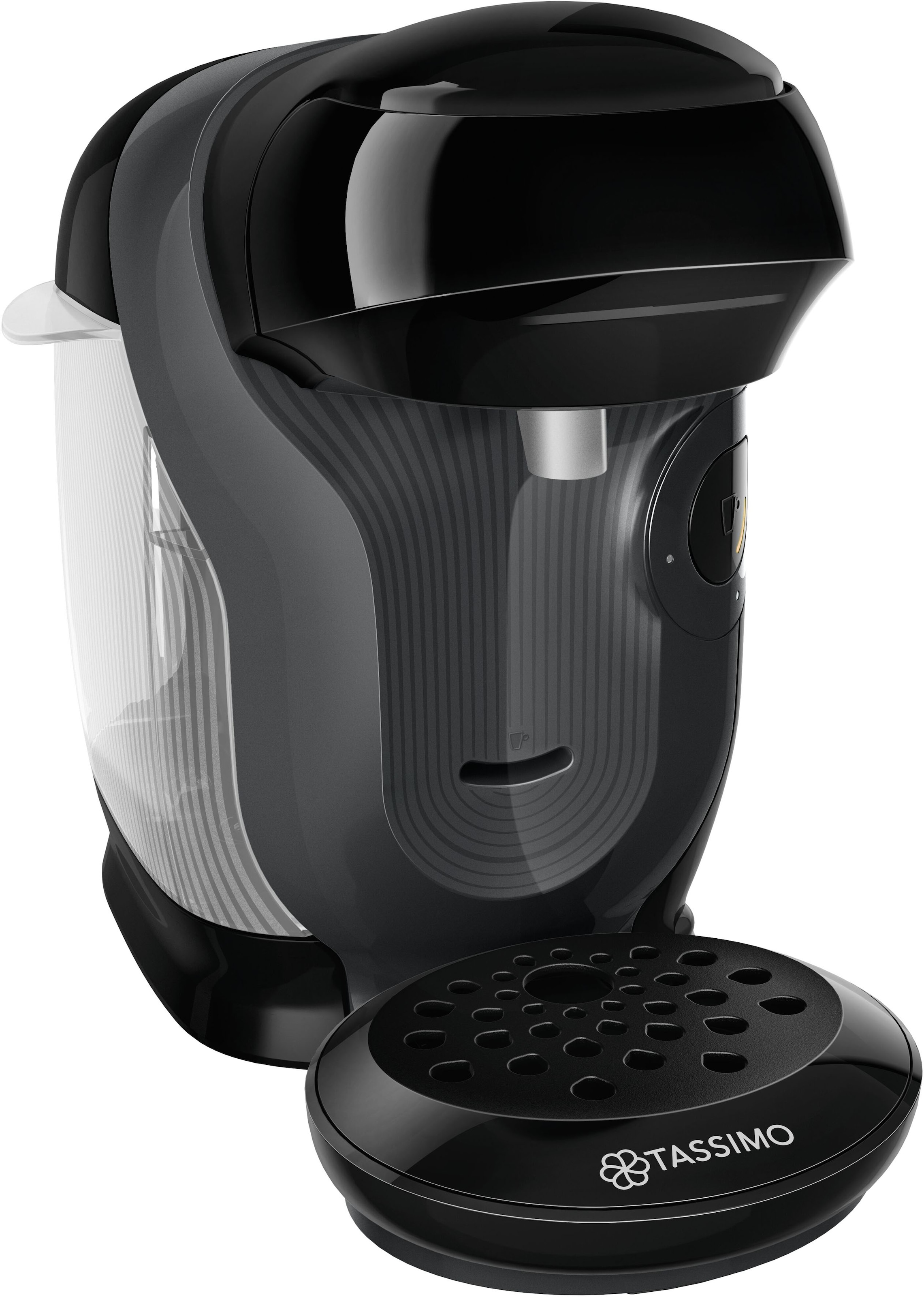 TASSIMO Kapselmaschine »Style TAS1102, über 70 Getränke, platzsparend«, geeignet für alle Tassen, Wassertank 0,7 L, schwarz/anthrazit