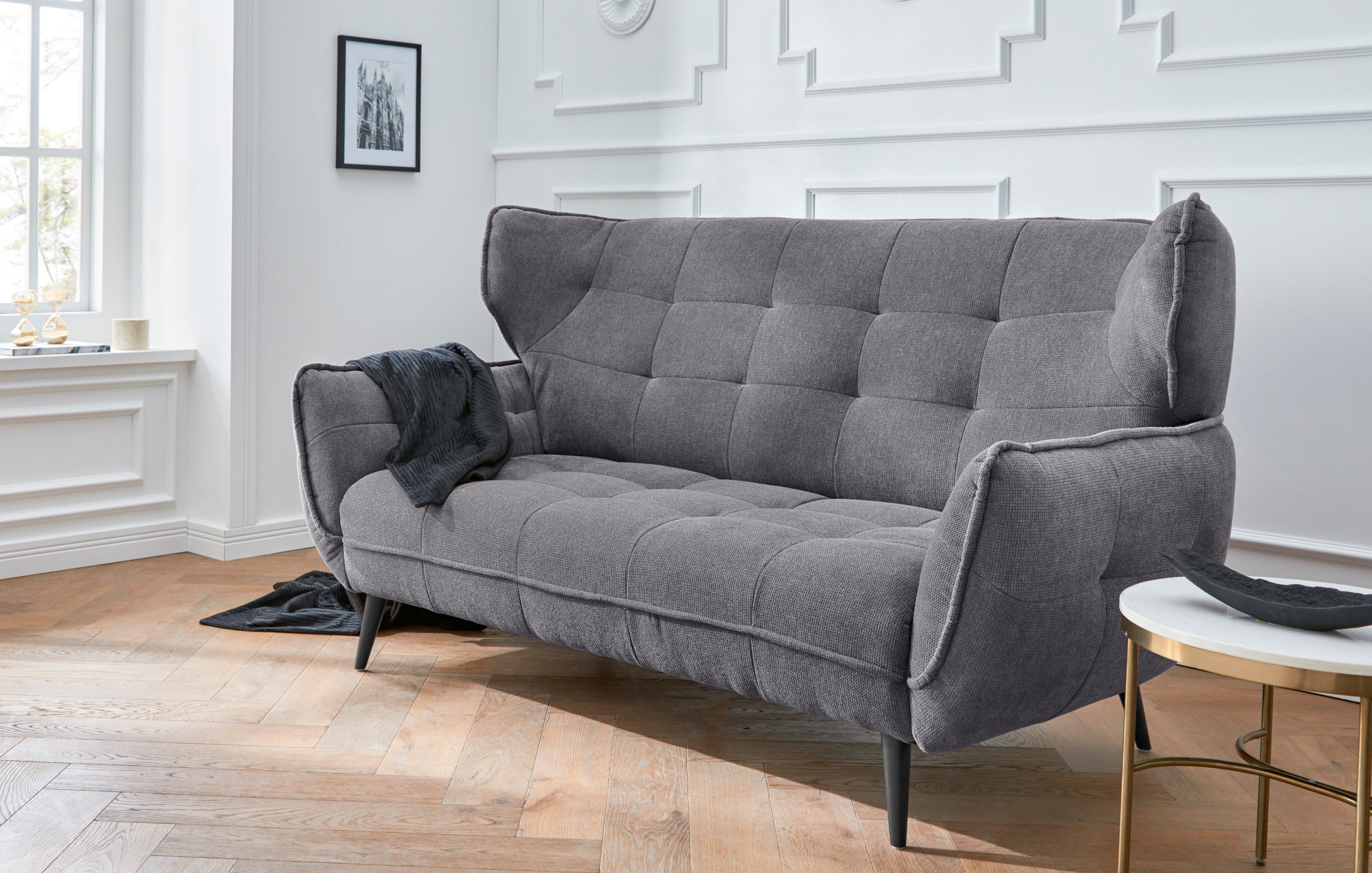 Leonique 2-Sitzer »Ariana«, Big-Sofa bzw. stylischer Hochlehner