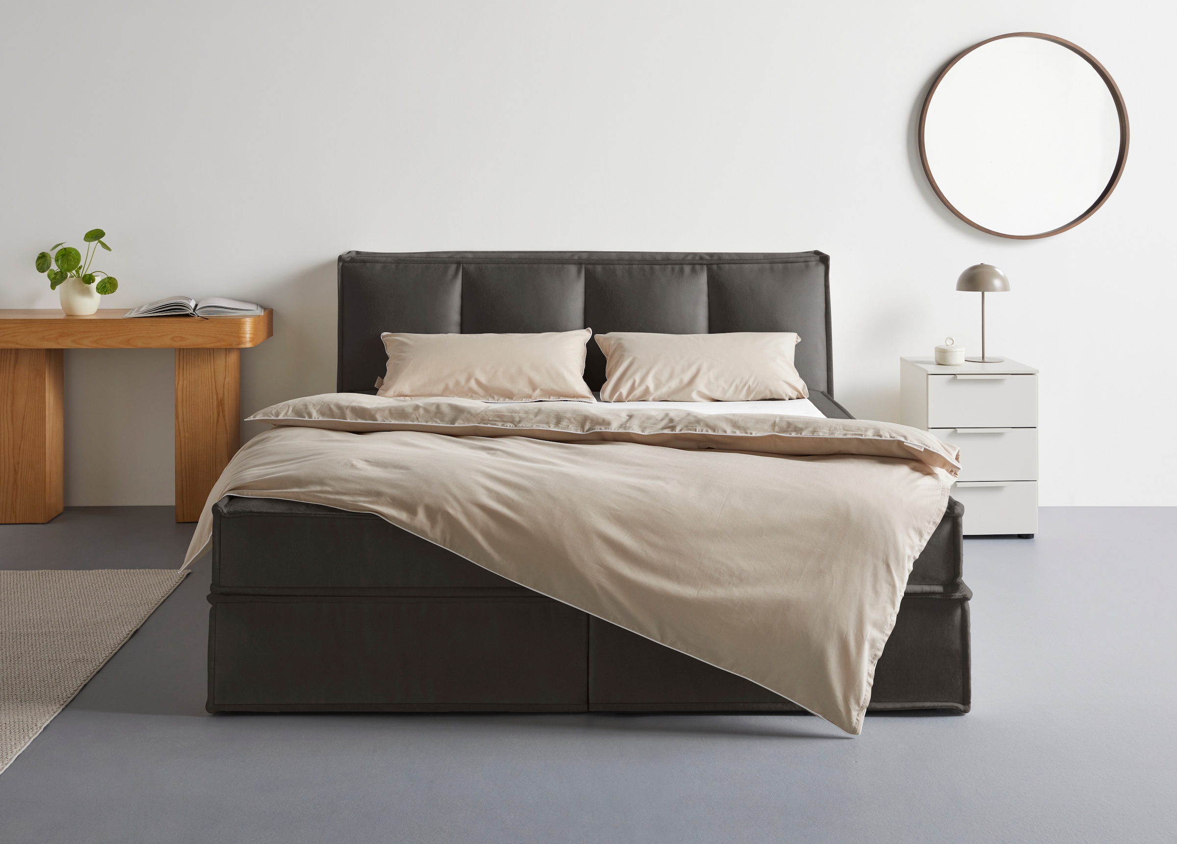 LeGer Home by Lena Gercke Boxspringbett »Addyson« Härtegrade H2, H3 und H4 günstig online kaufen