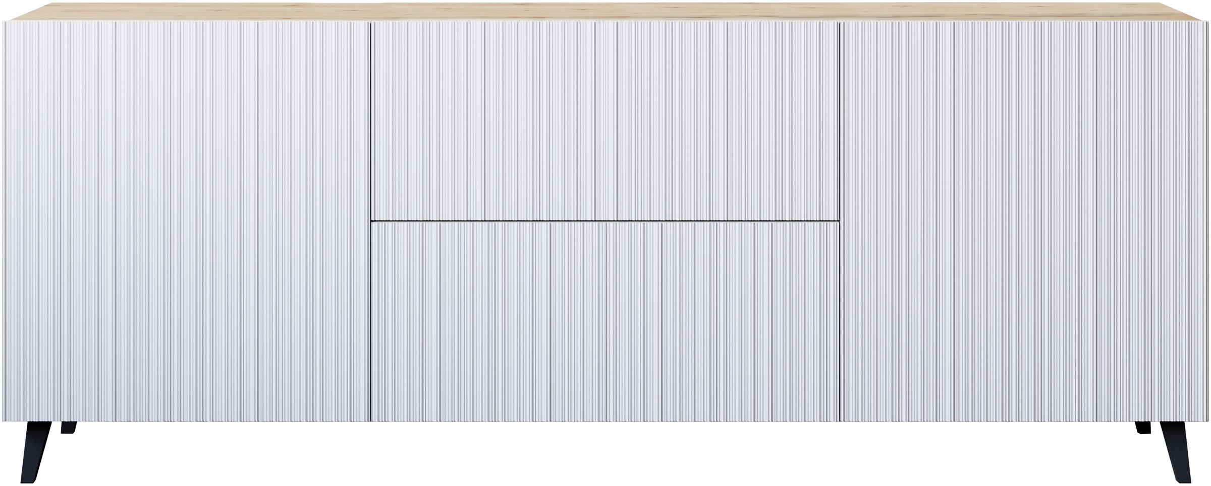 INOSIGN Lowboard »LOWBOARD PHUKET«, (1 St.), 2 Schubladen, 4 Türen, 6 geschlossenen Fächern, Breite 180cm