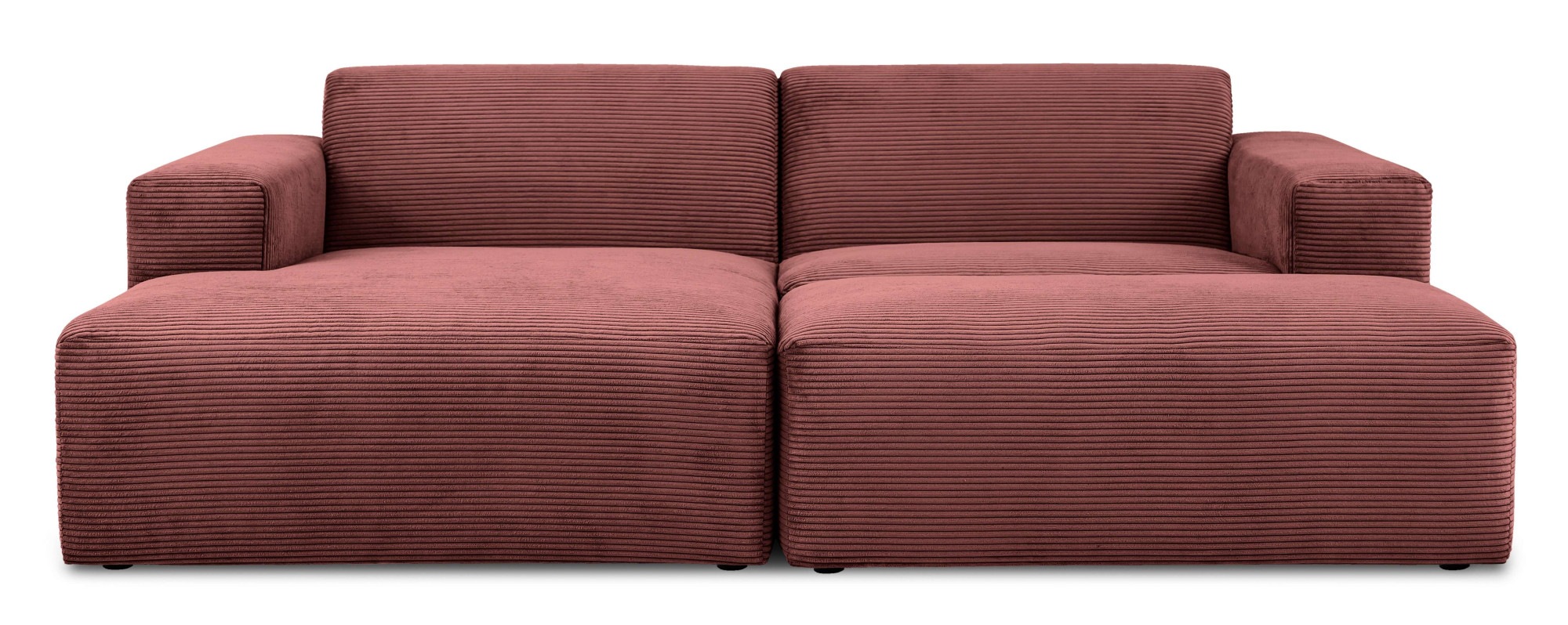 INOSIGN Ecksofa »Koa,228cm, L-Form, Modulsofa, Webstoff, Cord, Struktur« De günstig online kaufen