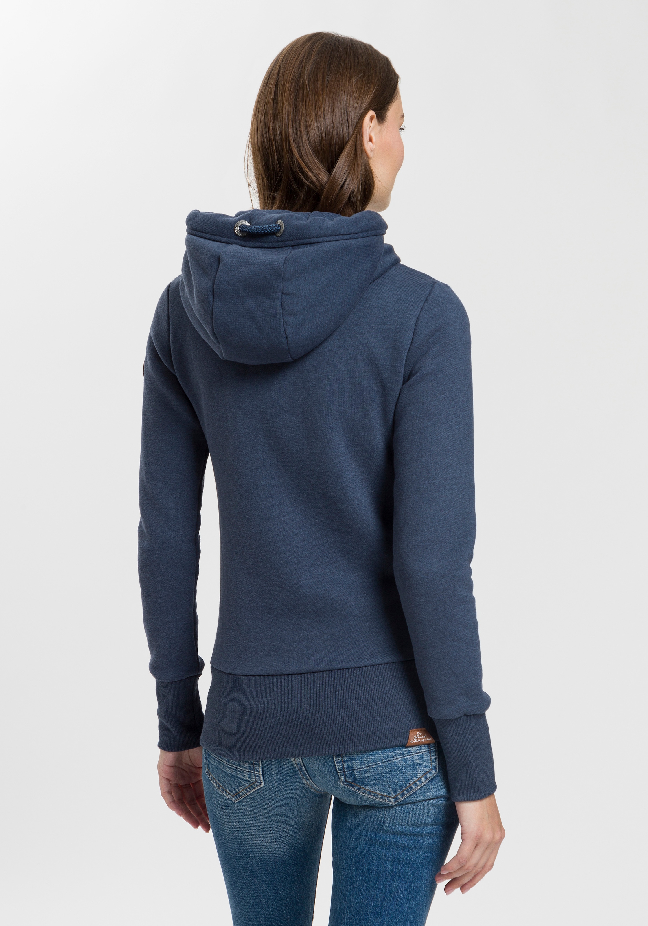 Ragwear Sweatjacke »NESKA ZIP O«, mit extra breiten Bündchen