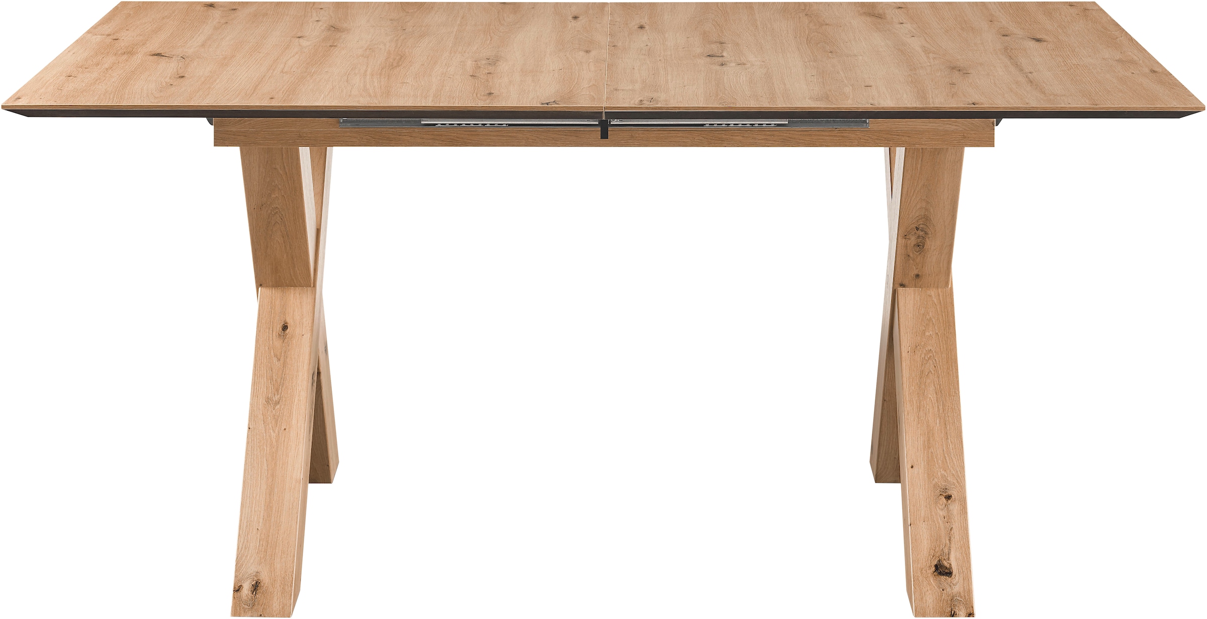 set one by Musterring Esstisch »New Atlanta« Platte rechteckig mit schweizer Kante, ausziehbar, Gestell in X-Form
