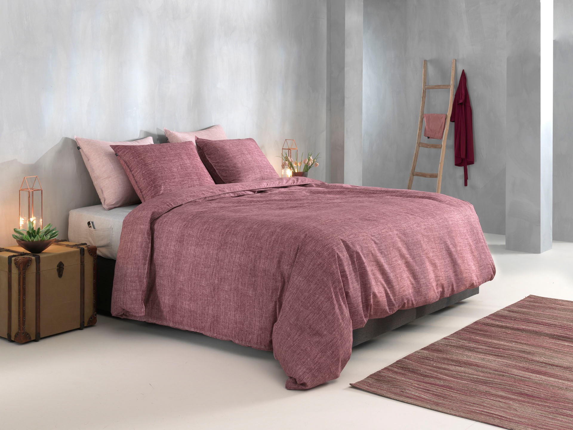 ZO HOME Bettwäsche »Lino«, Bettwäsche aus 100% Baumwolle, hochwertiges Renf günstig online kaufen
