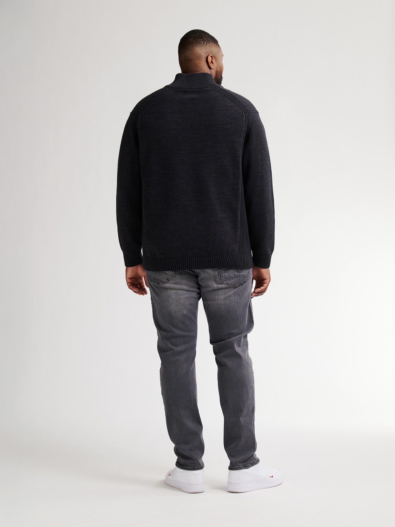 Petrol Industries Strickpullover mit Rippbündchen