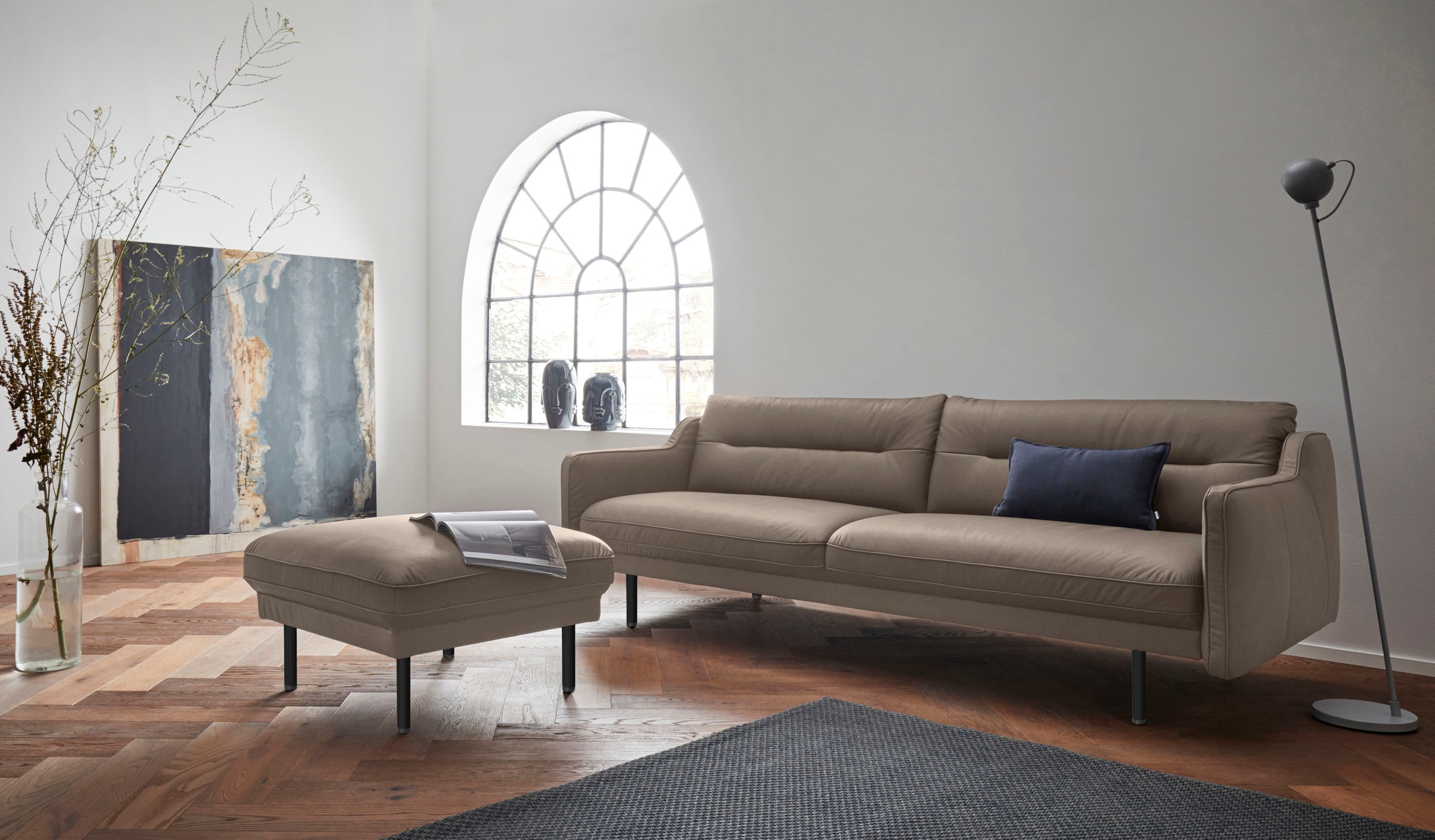 andas 2,5-Sitzer »Nordfyn«, edles Design in 3 Bezugsqualitäten, Design by Morten Georgsen