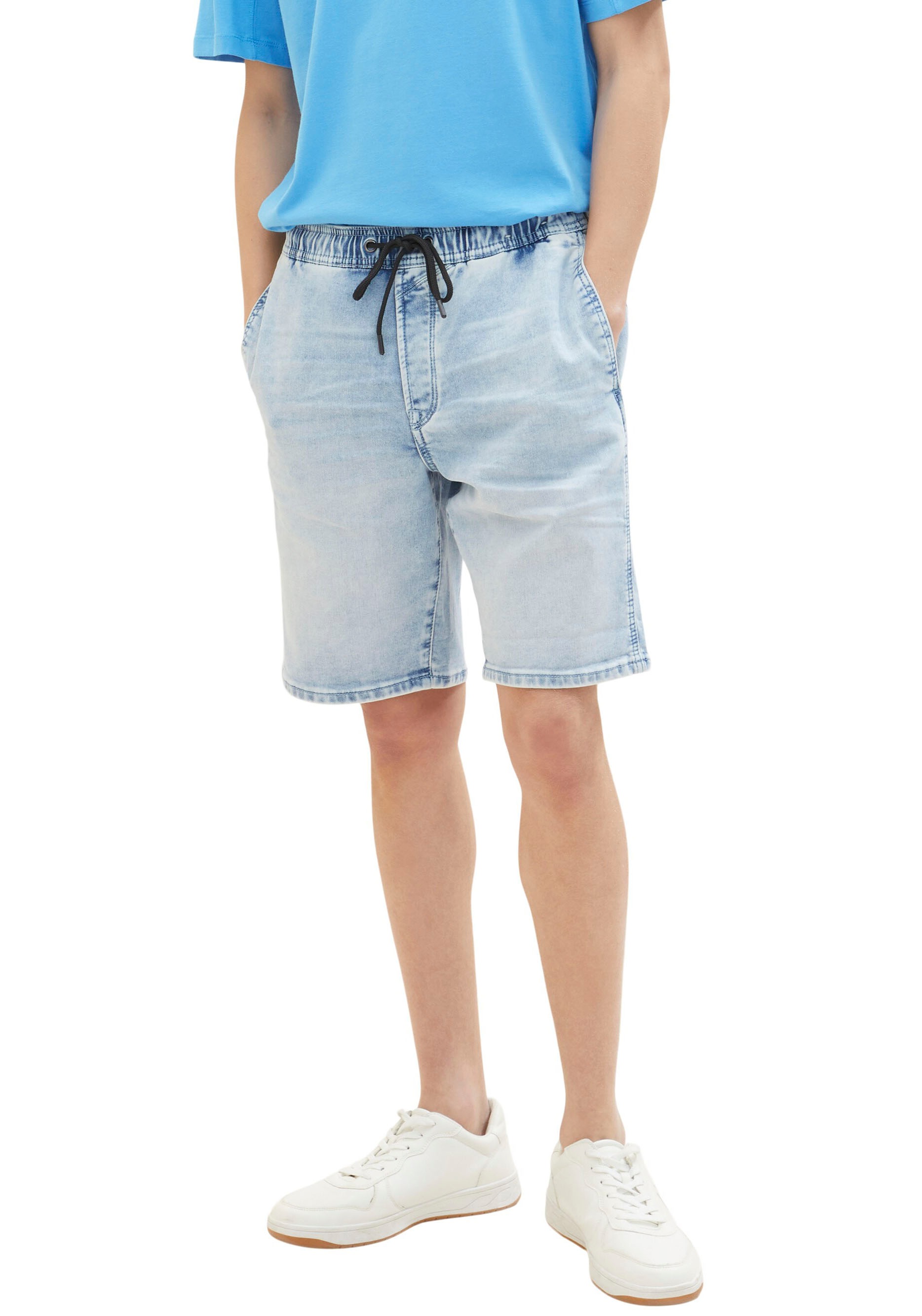 Bild von TOM TAILOR Denim Jeansshorts, mit elastischem Tunnelzugbund