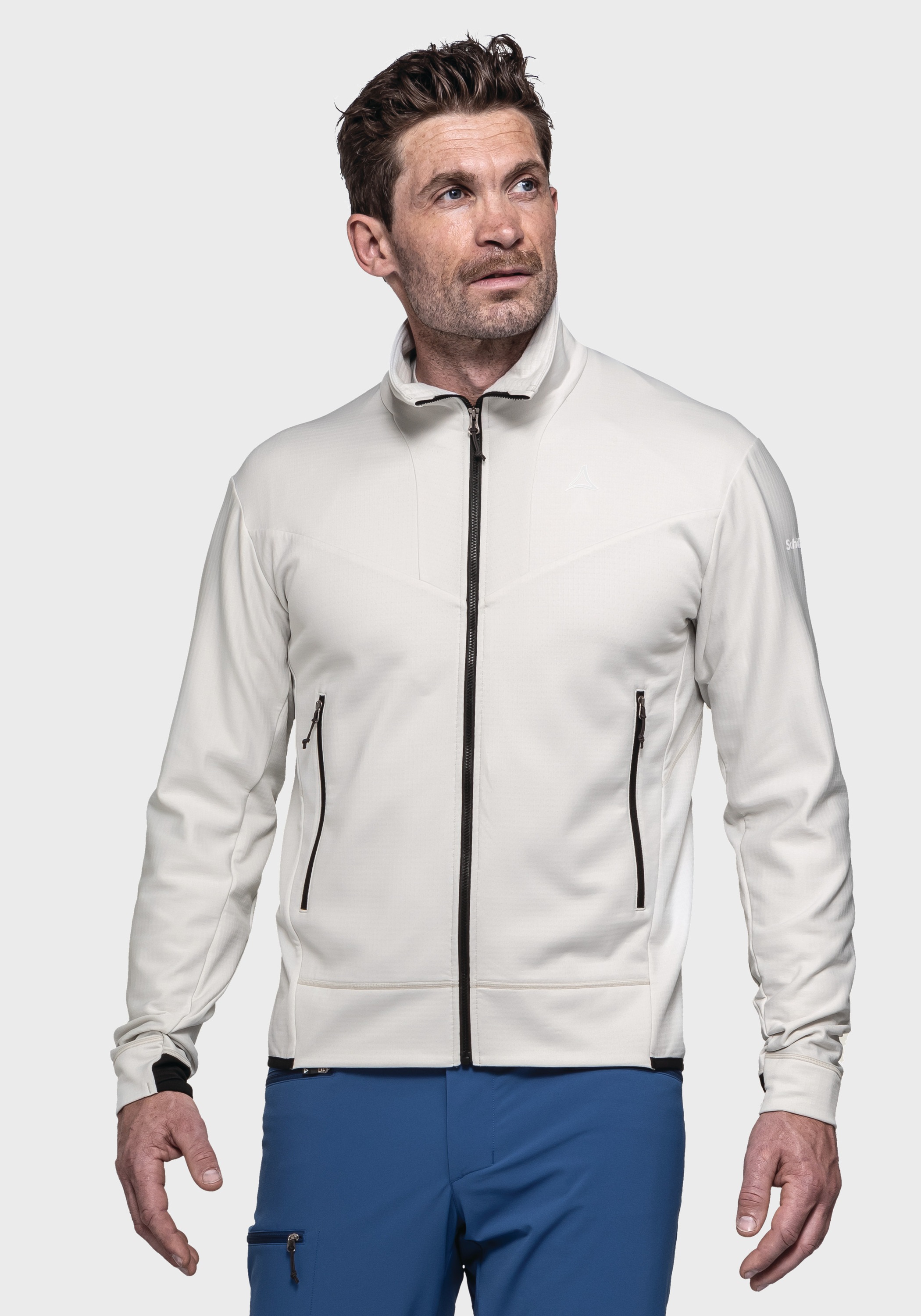 Schöffel Fleecejacke »Mountain Fleece Jkt Style Blaueis MNS«, ohne Kapuze