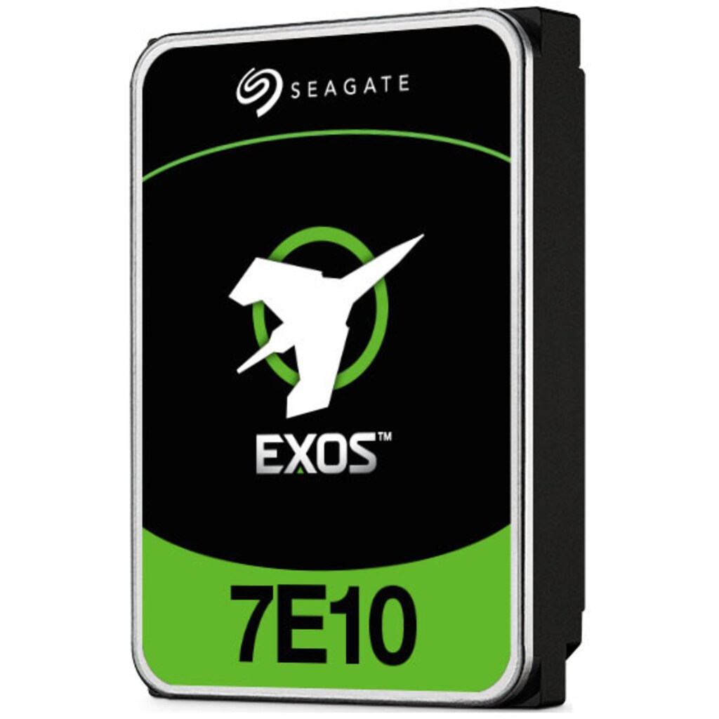 Seagate interne HDD-Festplatte »Enterprise Exos 7E10 10TB SATA 512E/4kn SED«, 3,5 Zoll, Anschluss SATA III
