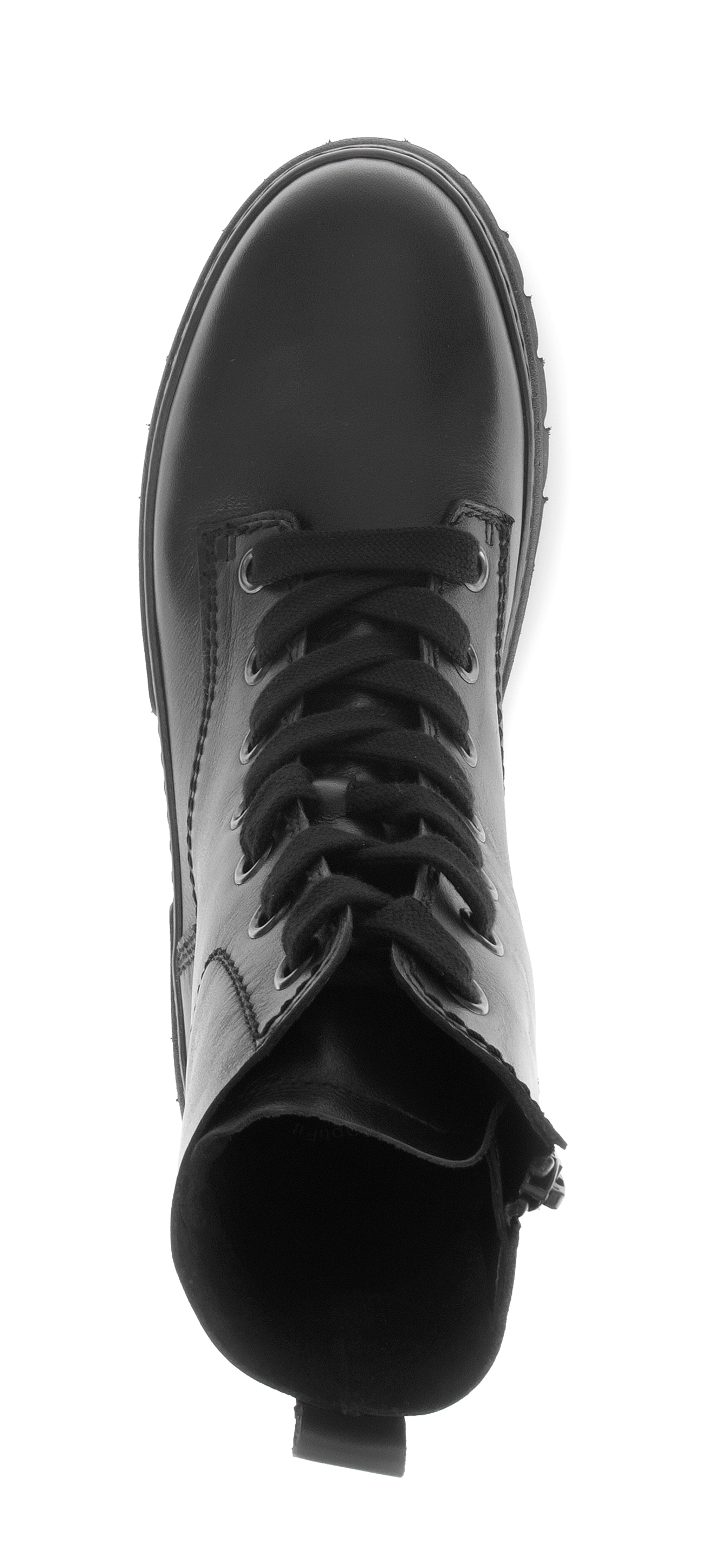Gabor Schnürboots »YORK«, Blockabsatz, Plateau, Schnürstiefelette in Schuhweite G (= weit)