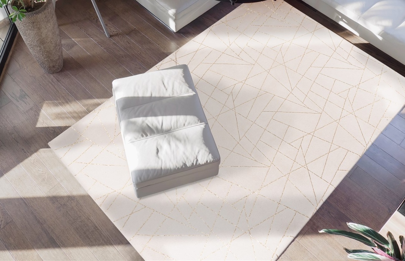 me gusta Teppich »Bijou 125« rechteckig 20 mm Höhe Glanz Effekt, weicher Flor, Wohnzimmer, Schlafzimmer