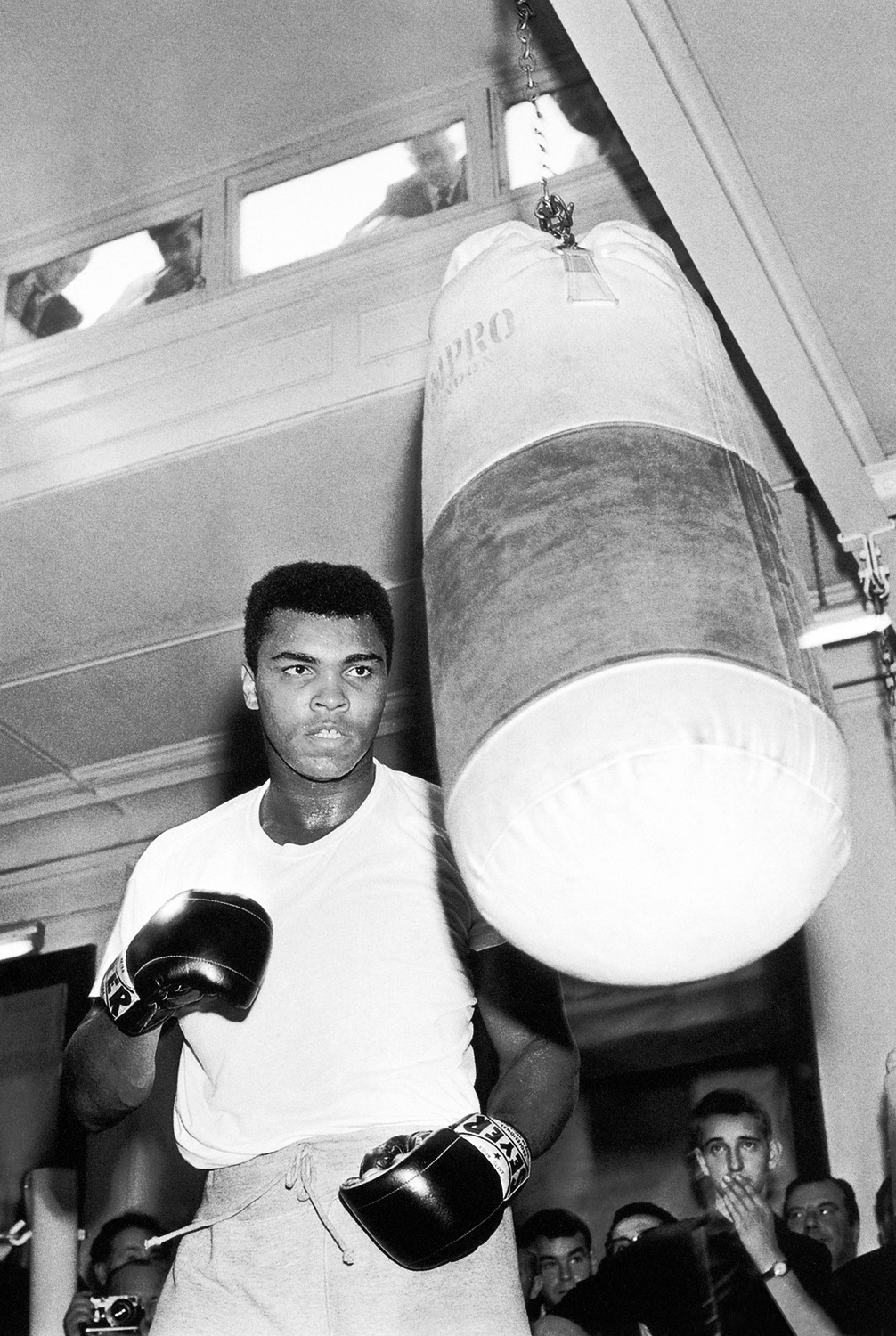 queence Acrylglasbild »Muhammad Ali - The Fight«, Schwarz-Weiß-Mann-Stars-F günstig online kaufen