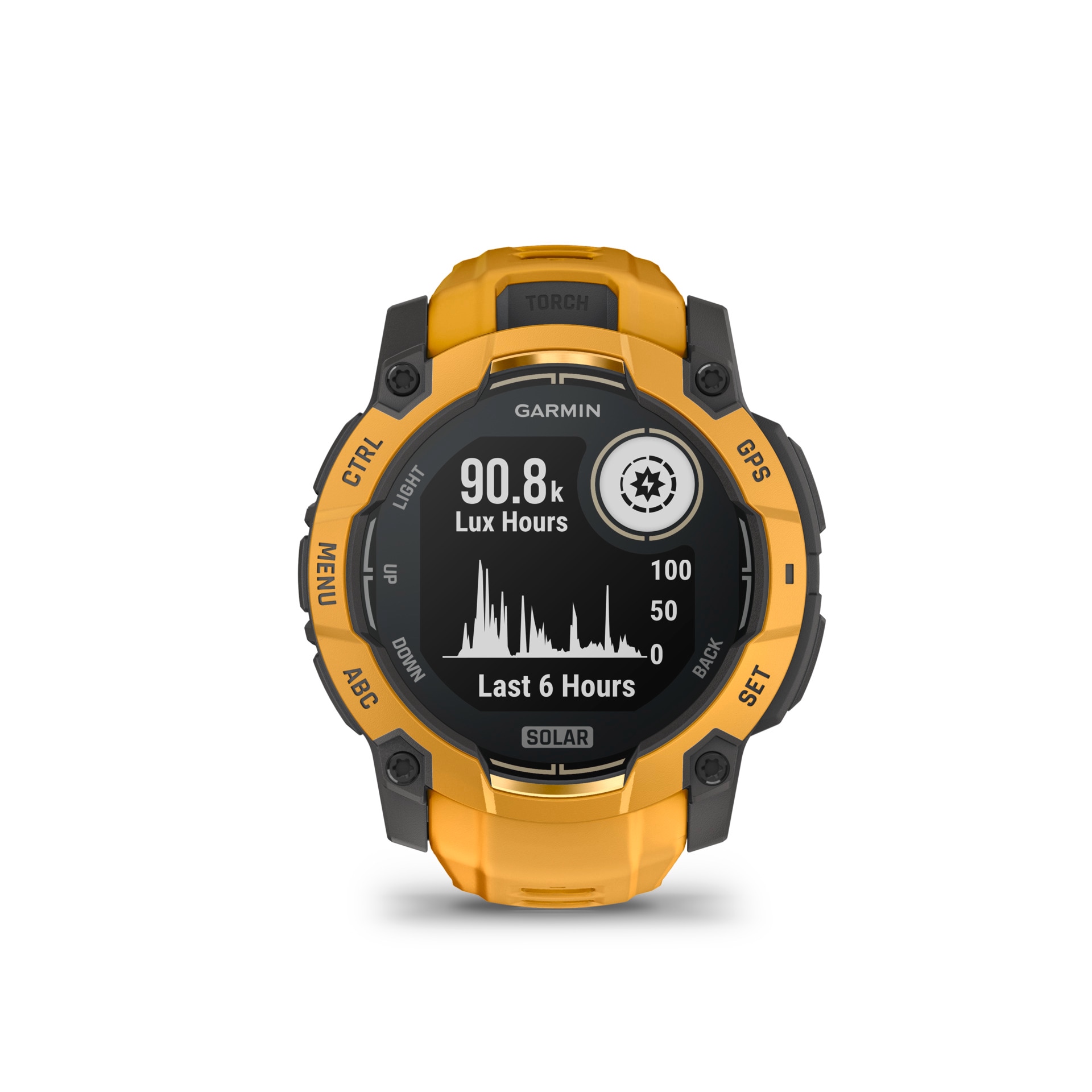Garmin Smartwatch »Instinct 3 Solar - 50 mm«(/ 1,3 ″)