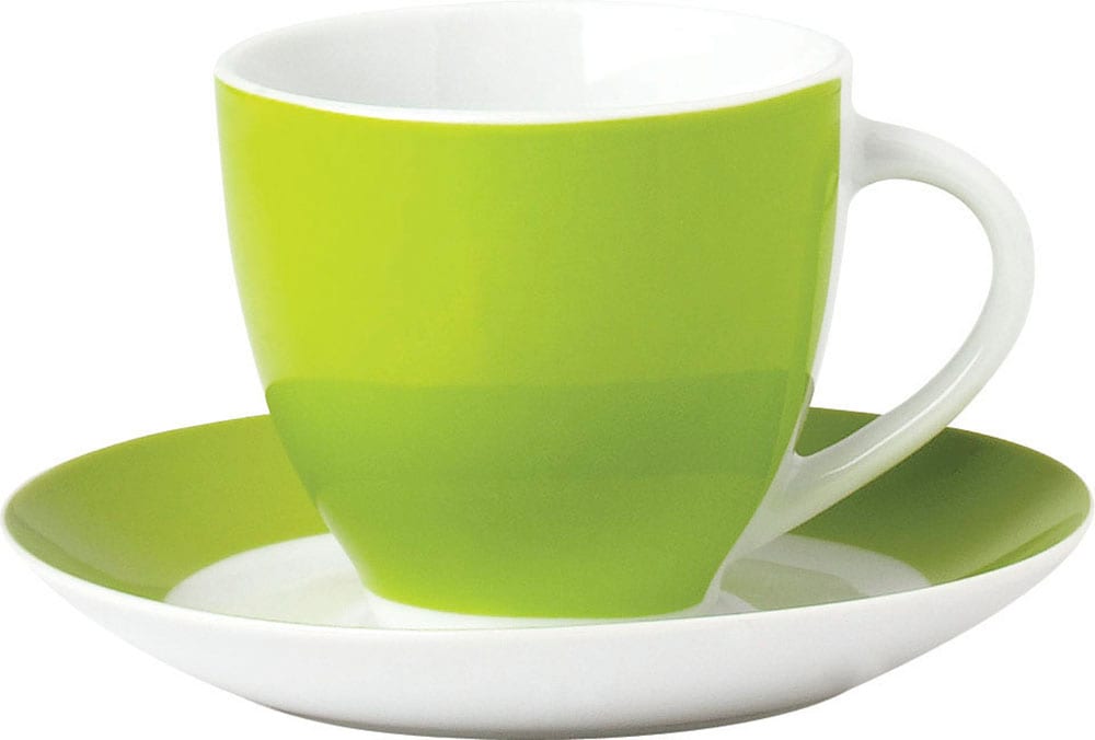 van Well Tasse »Vario«, (Set, 6 tlg., 6 Kaffeetassen 200ml), spülmaschinen- und mikrowellengeeignet, 6-teilig